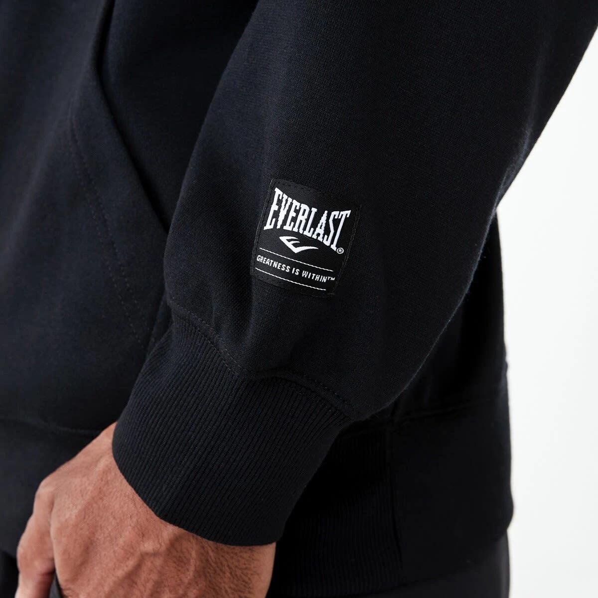 7 Everlast Mens Oversized Hoodie EVERLAST BLACK, 7 of 9