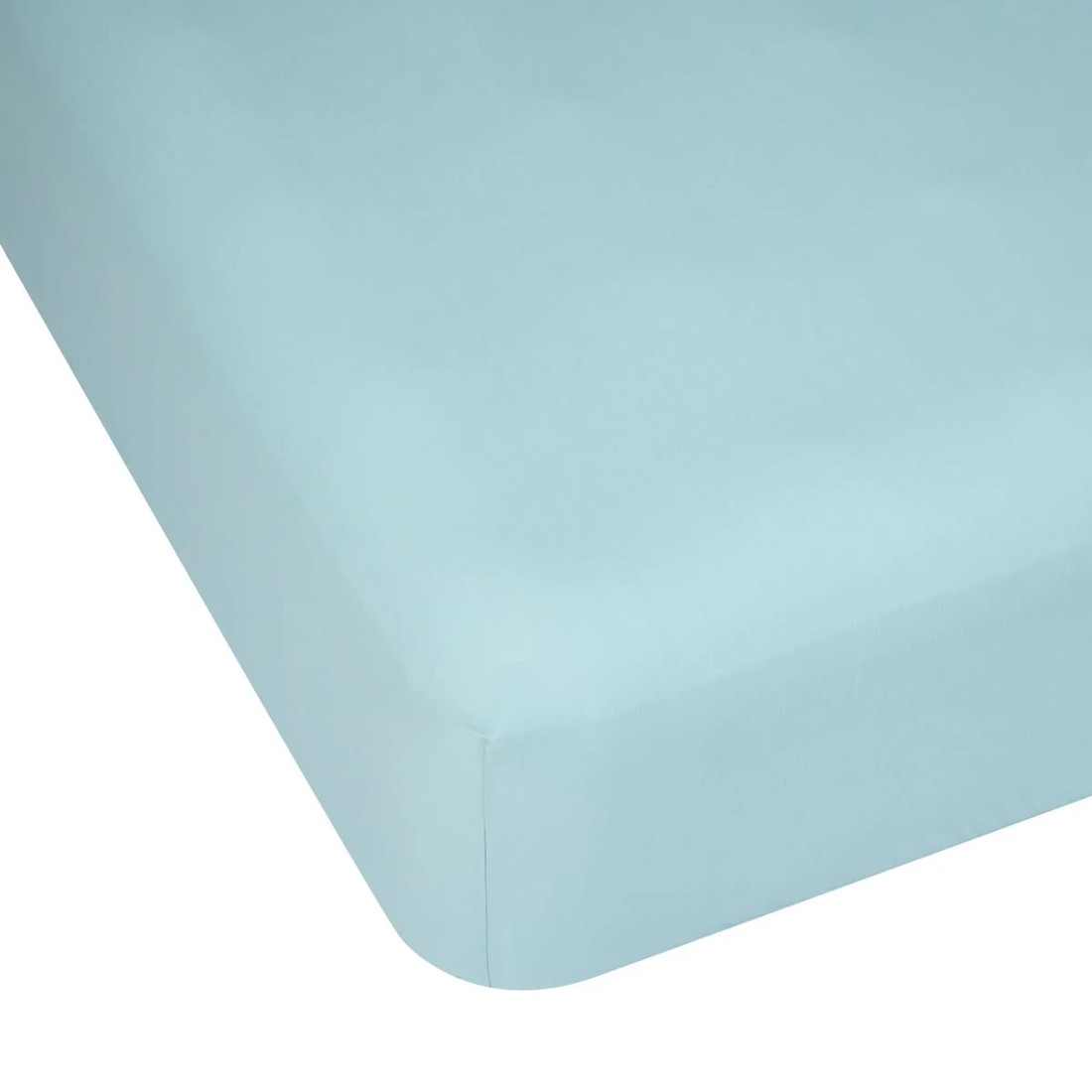 1 180 Thread Count Fitted Sheet - Queen Bed, Marine, 1 of 4