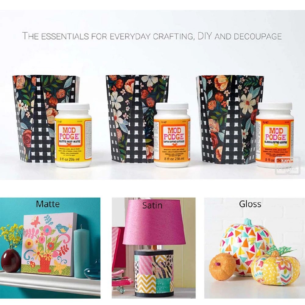 4 Mod Podge Satin Sealer 236mL, 4 of 4