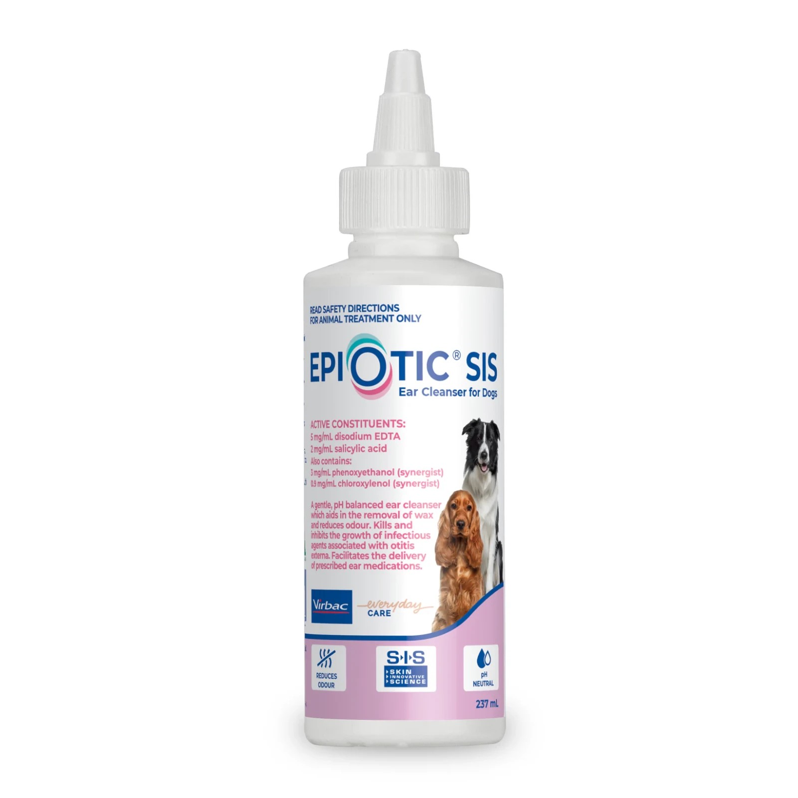 1 Virbac Epi Otic Sis Ear Cleanser For Dogs - 237ml, 1 of 2