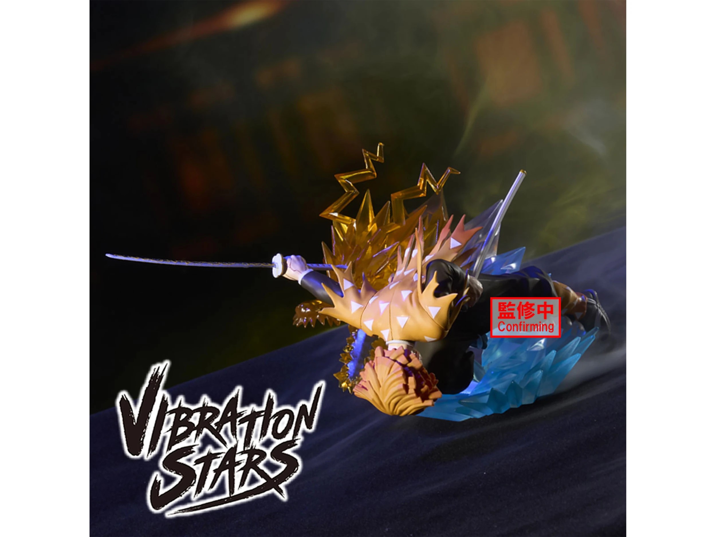 3 Banpresto Demon Slayer Kimetsu No Yaiba Vibration Stars Plus - Zenitsu Agatsuma - Multi, 3 of 3