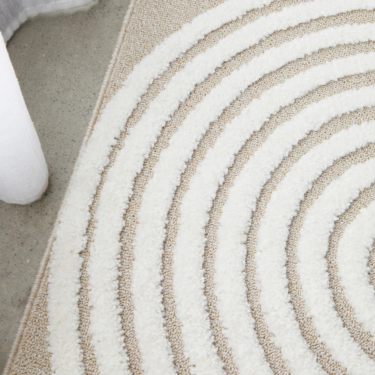 4 Common Ground Rugs Nirvana Carl 400x80cm - Large Runner Power Loomed Pet Friendly Rug - Beige, 4 of 7