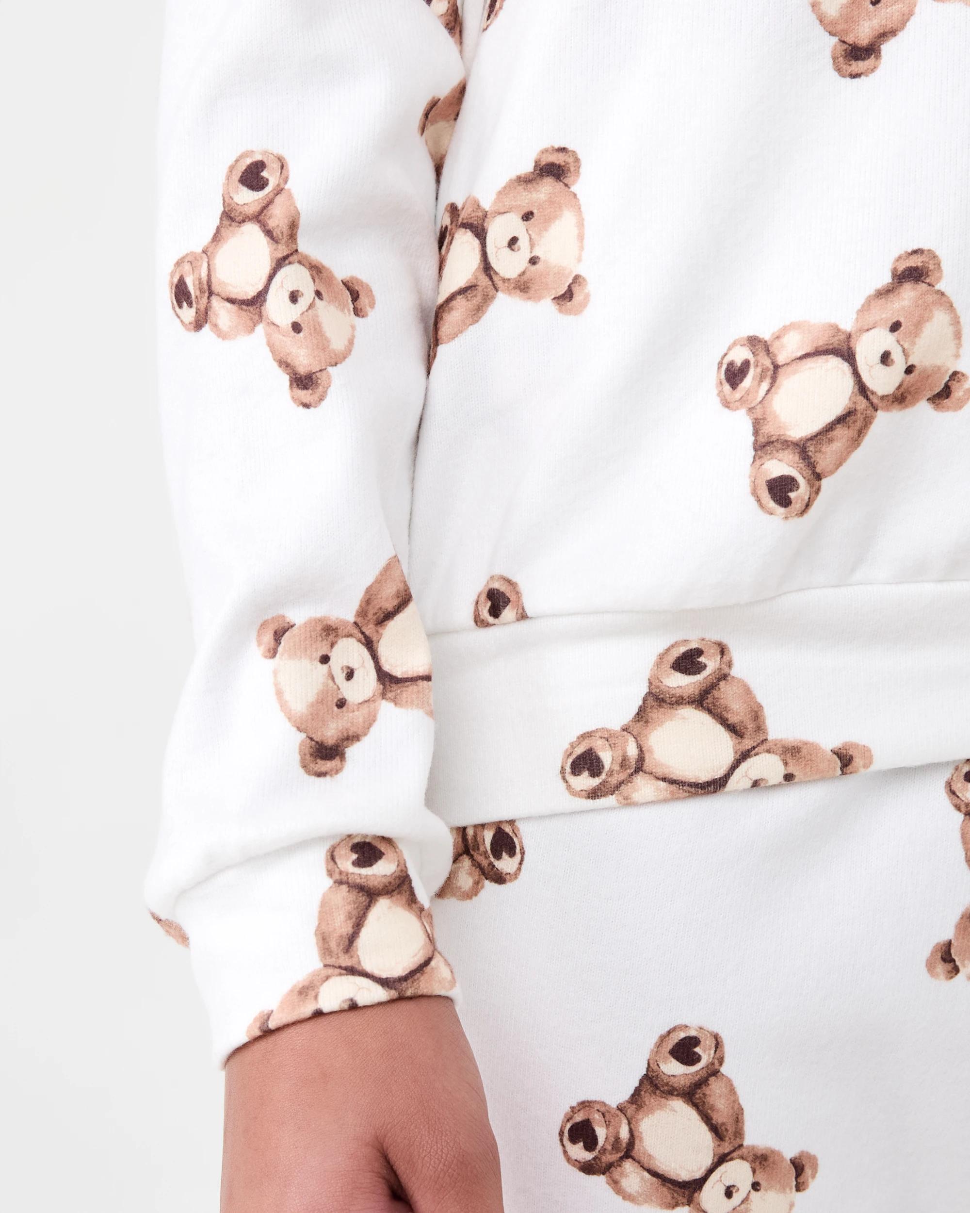 5 Hacci Pyjama Set Beig Bear, 5 of 7