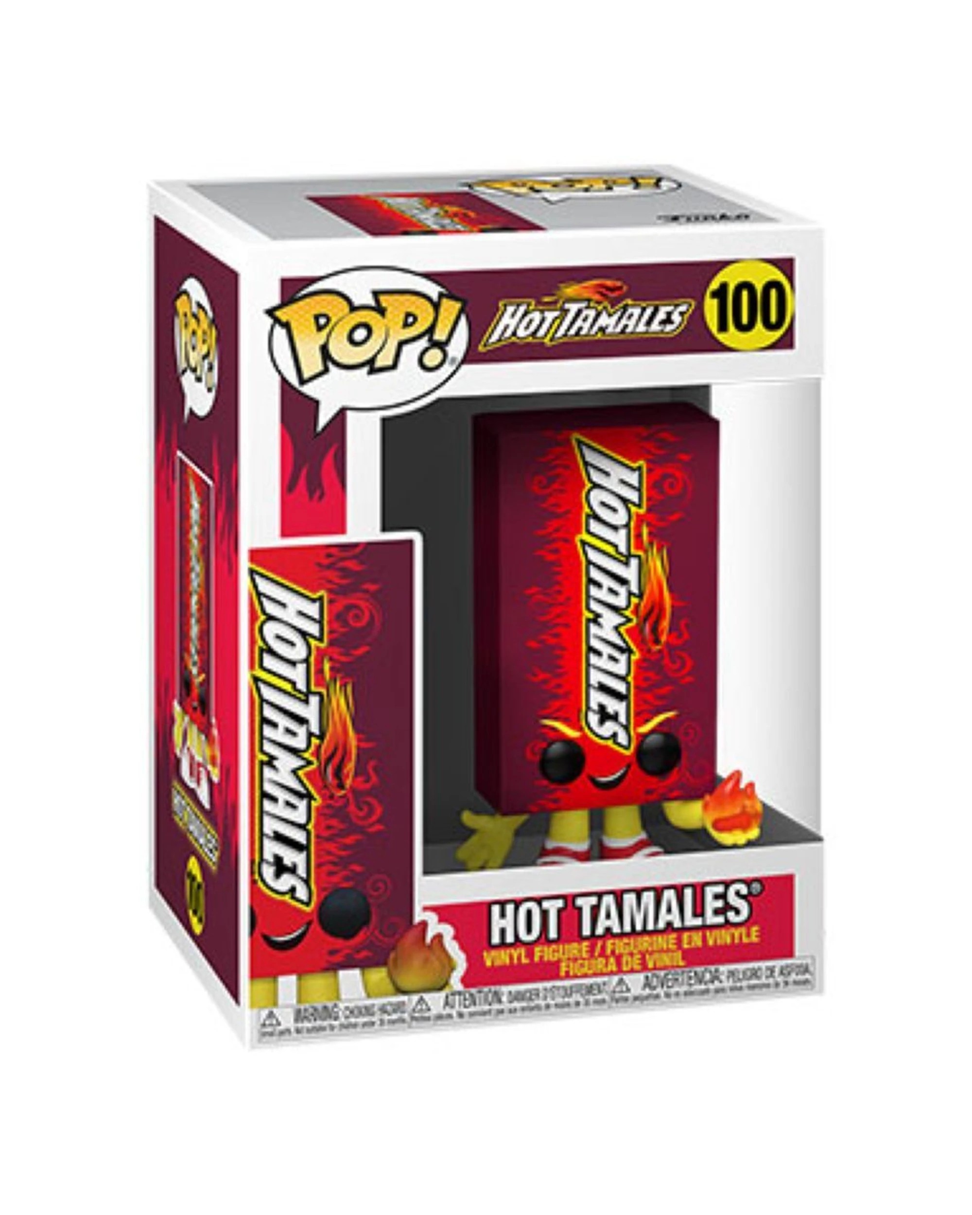 3 Pop Vinyl Figurine Hot Tamales - Hot Tamales Candy 10cm Vinyl Collectible - Multi, 3 of 3