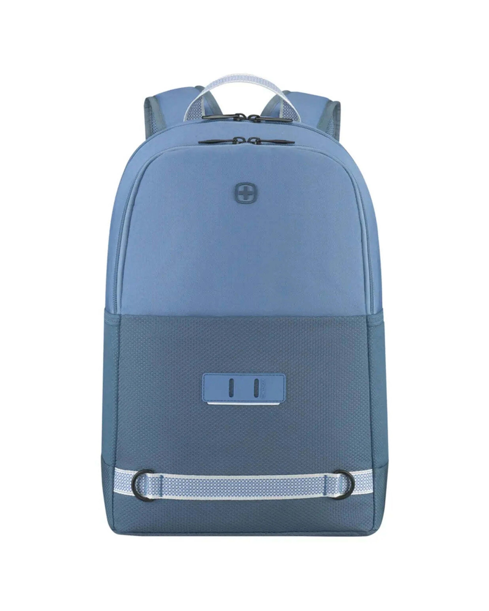 1 Wenger NEXT Tyon 15.6in Laptop Backpack Padded Organiser 23L Recycled Material - Blue, 1 of 5