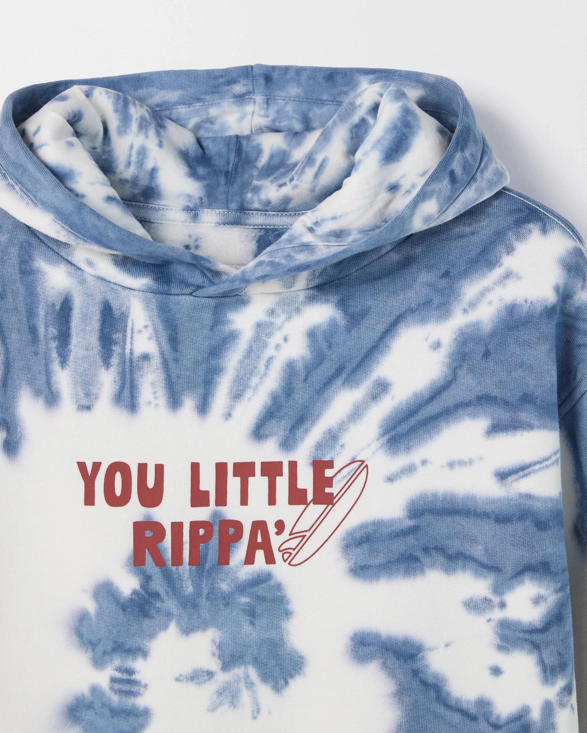 2 Target Kids Australian Cotton Print Hoodie BLUE, 2 of 2
