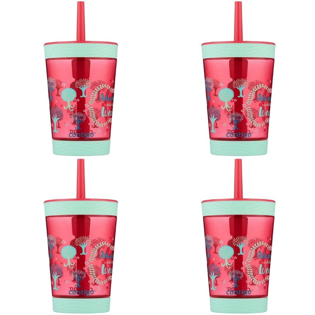2 Contigo Spill Proof Drink Tumbler Adventure Woods (4 Pack) - Red, 2 of 2