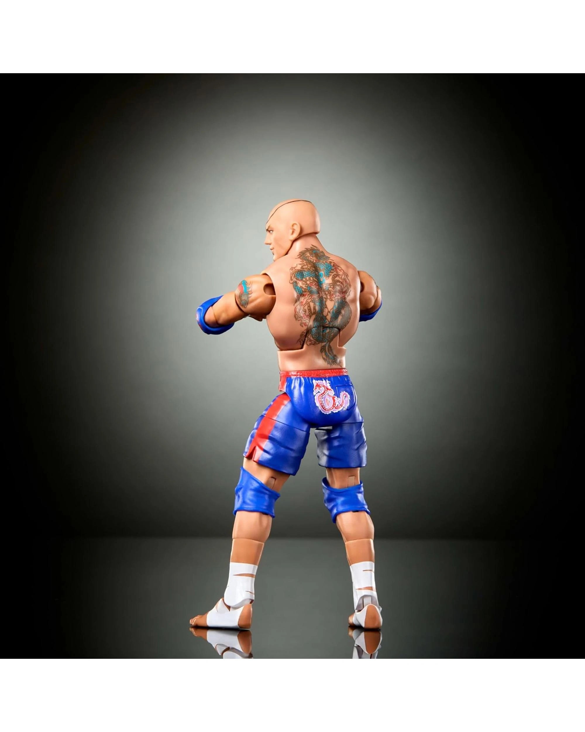 2 WWE X Street Fighter Elite Collection Batista as Sagat 6 inch Action Figure, 2 of 4