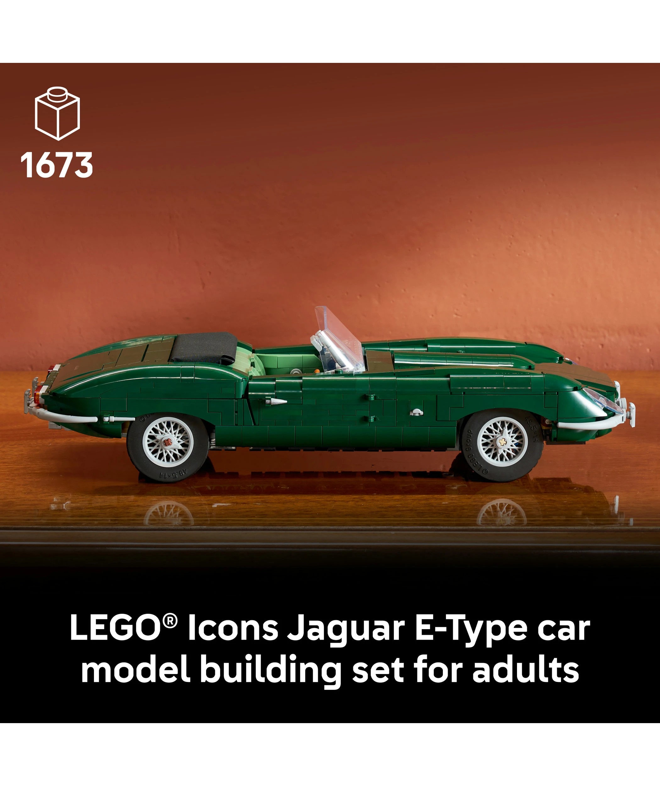 4 LEGO Icons Jaguar E-Type 11381, 4 of 11