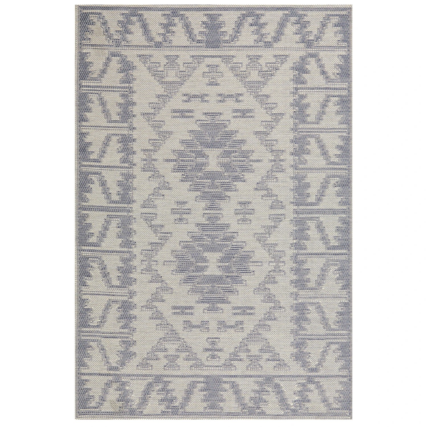 2 Common Ground Rugs Palmline Kuza Outdoor 290x200cm - Large Pet Friendly Floor Rug - Blue, 2 of 8