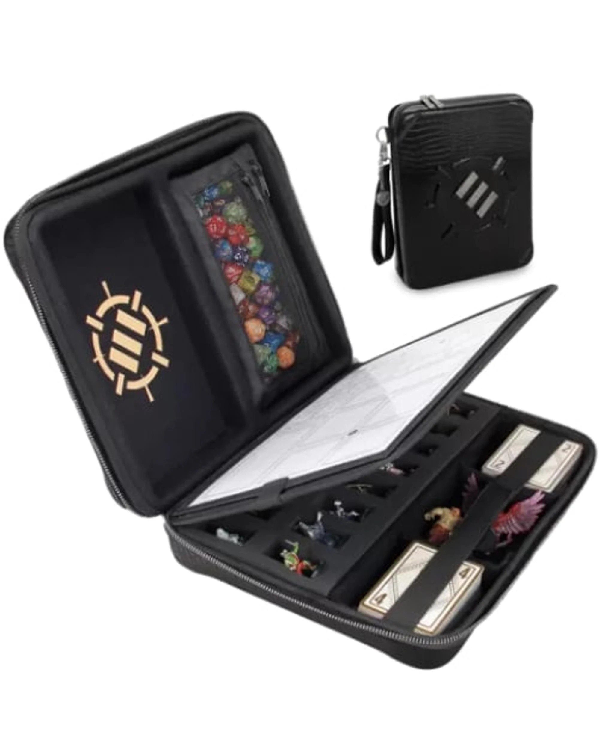 Enhance Tabletop Series: RPG Organiser Case - Black - Kmart