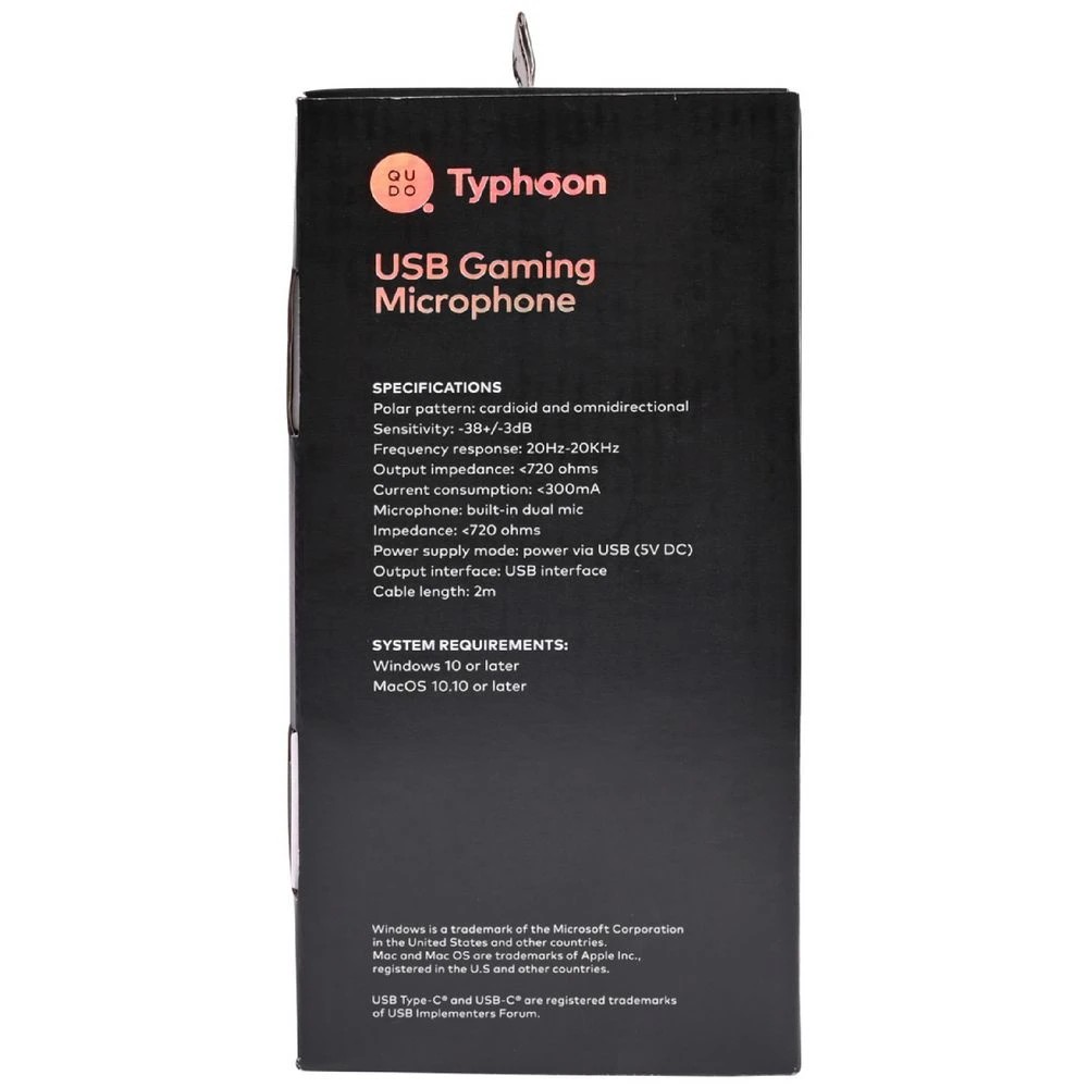 10 Typhoon USB Gaming Microphone, 10 of 10