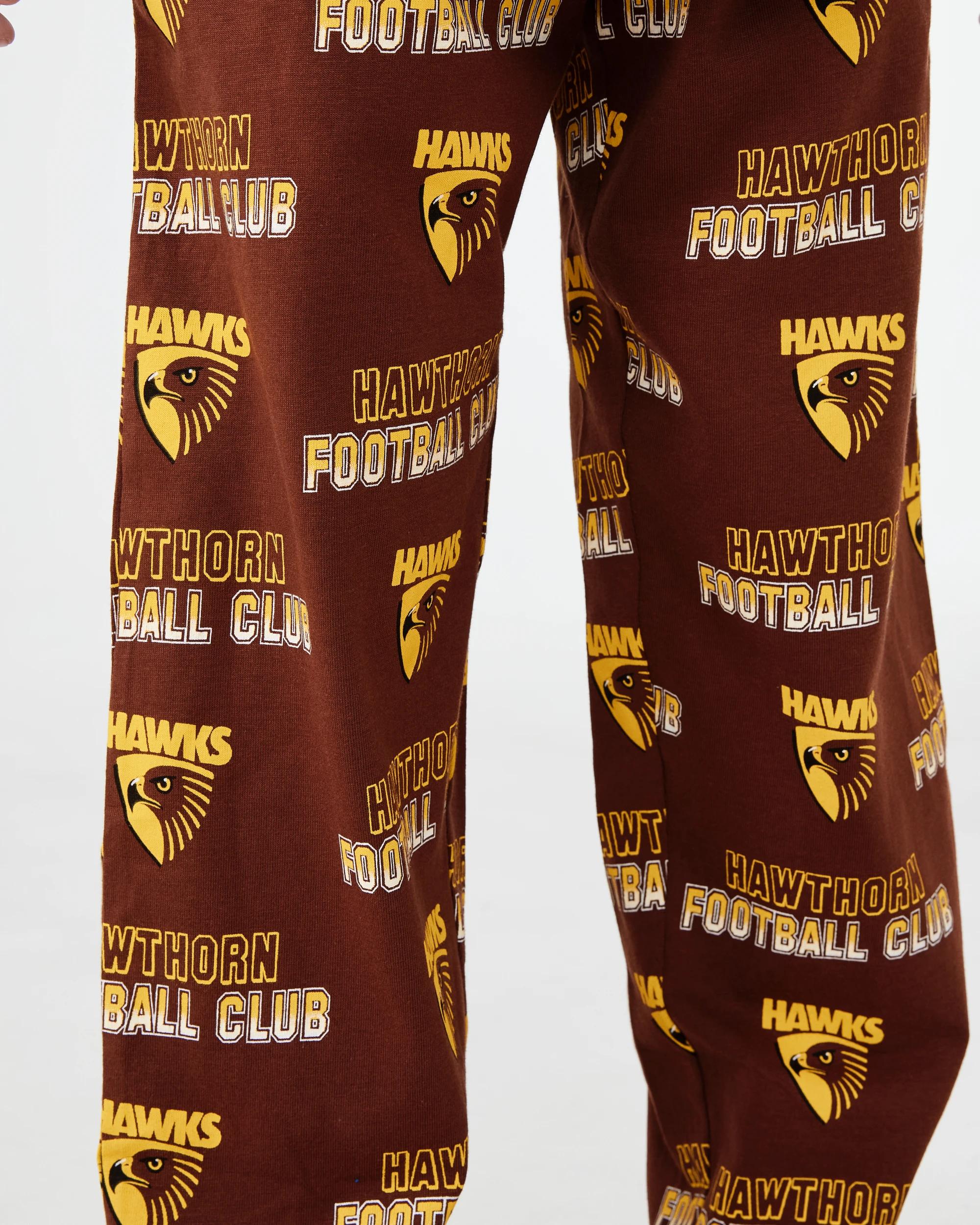 5 Official AFL Kids Pyjama Set Hawthorn, 5 of 6