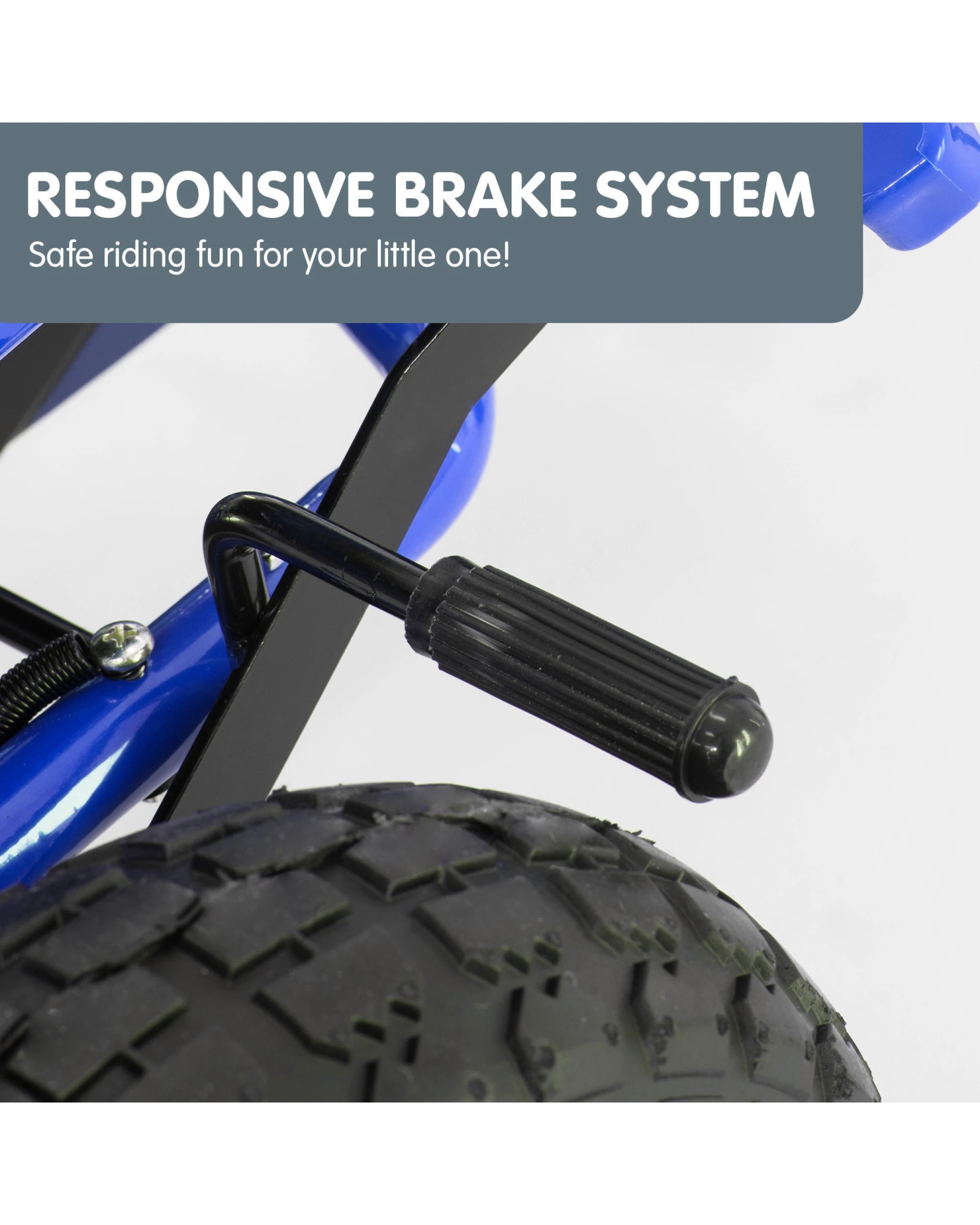 6 Kahuna G95 Kids Ride On Pedal Go Kart - Blue, 6 of 10