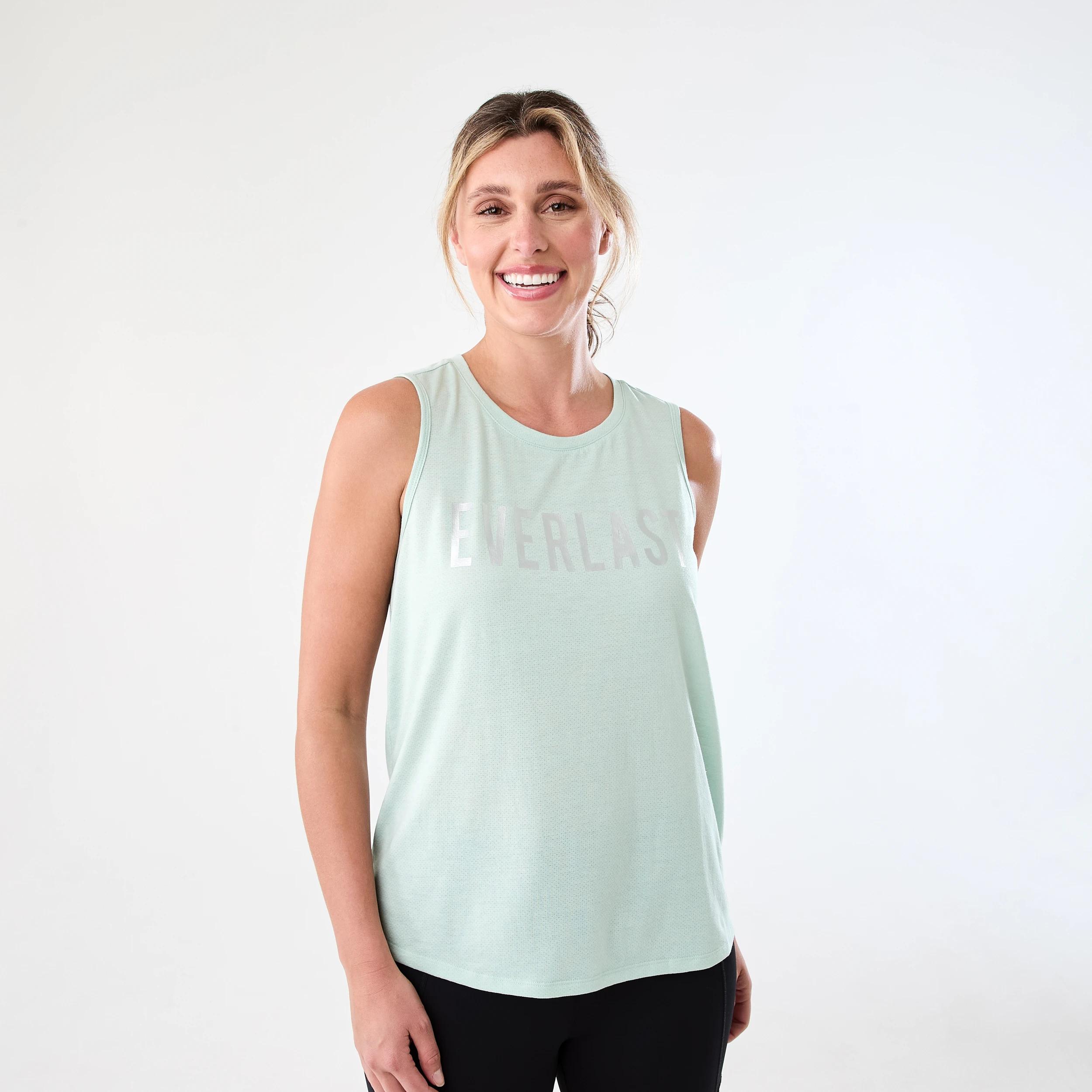 1 Everlast Womens Keyhole Tank EVERLAST BLOCK LOGO SURF SPRAY, 1 of 7