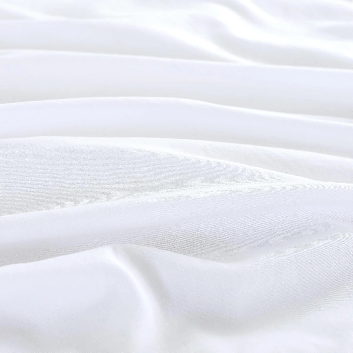 3 CleverPolly 2-Pack Vintage Washed Microfibre European Pillowcases - White, 3 of 4