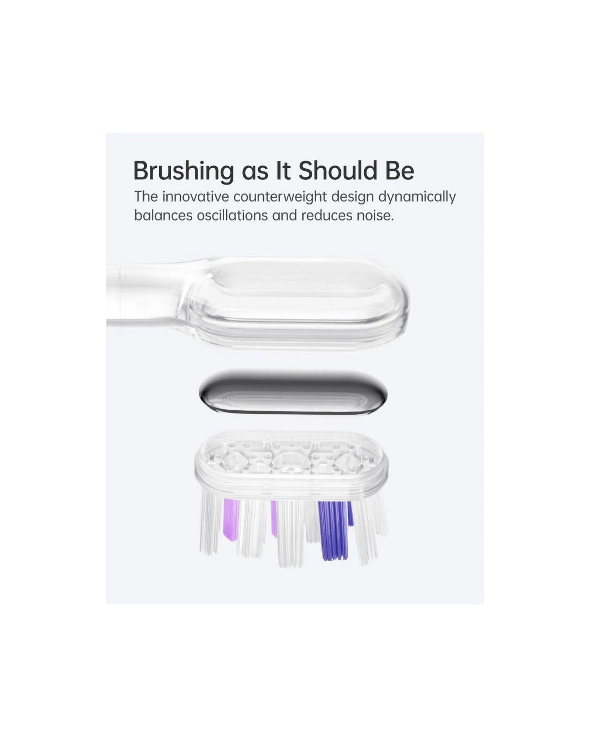 6 Laifen Cushioned Toothbrush Heads 6 Pack Super Clean Compatible with Wave and Wave Special, 6 of 7
