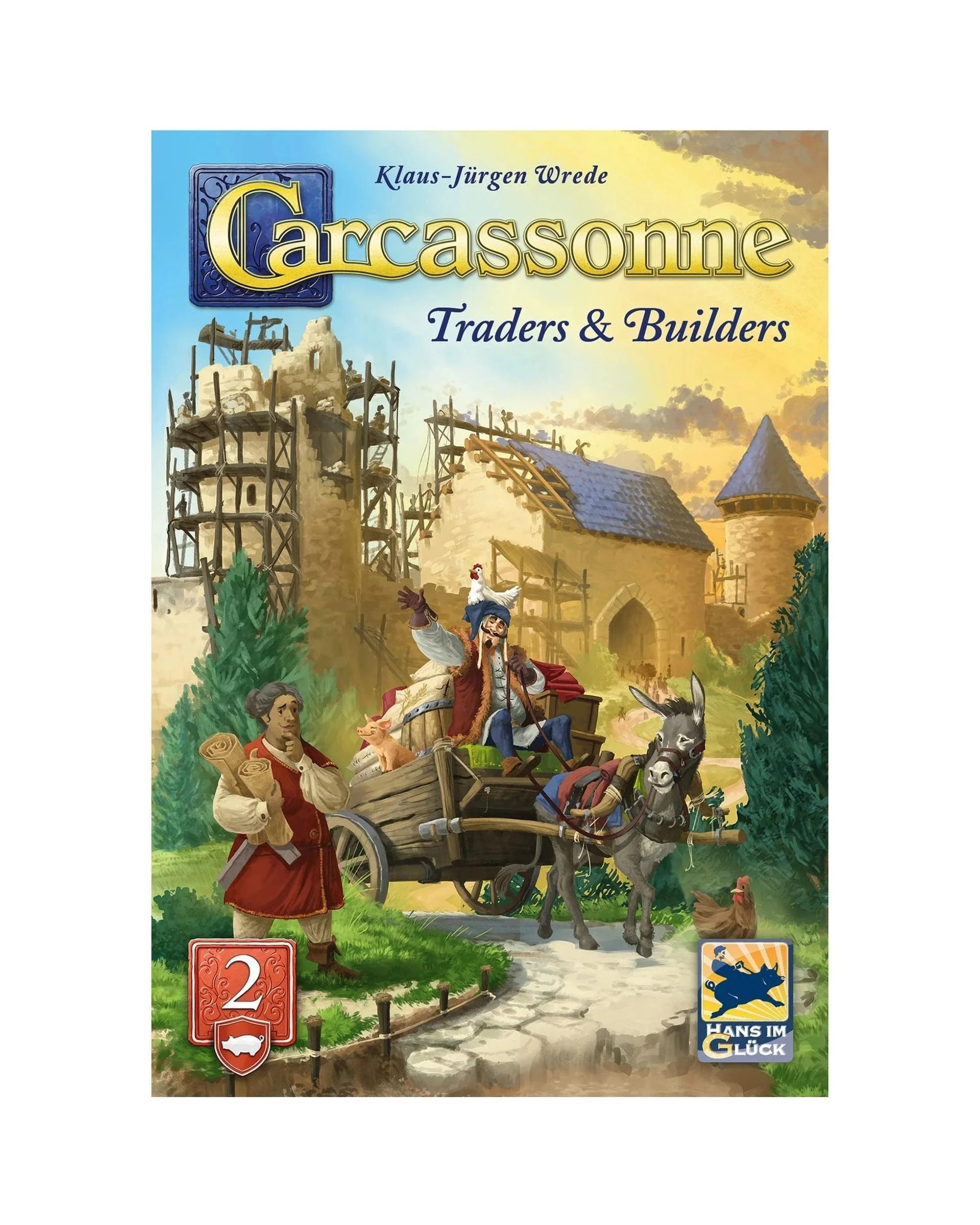 2 Carcassonne Traders and Builders Expansion 2 - 2025 Redesign -  Board Game, 2 of 8