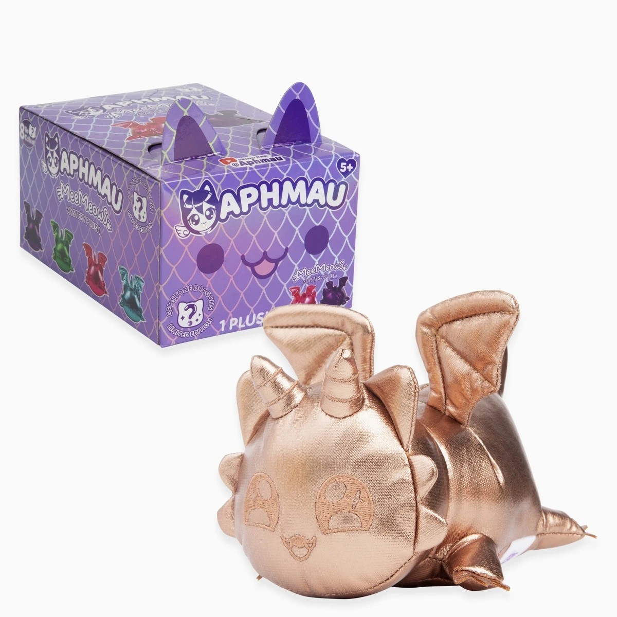 7 15cm Aphmau MeeMeows Mystery Plush: Gemstone Dragon Limited Edition - Assorted, 7 of 10
