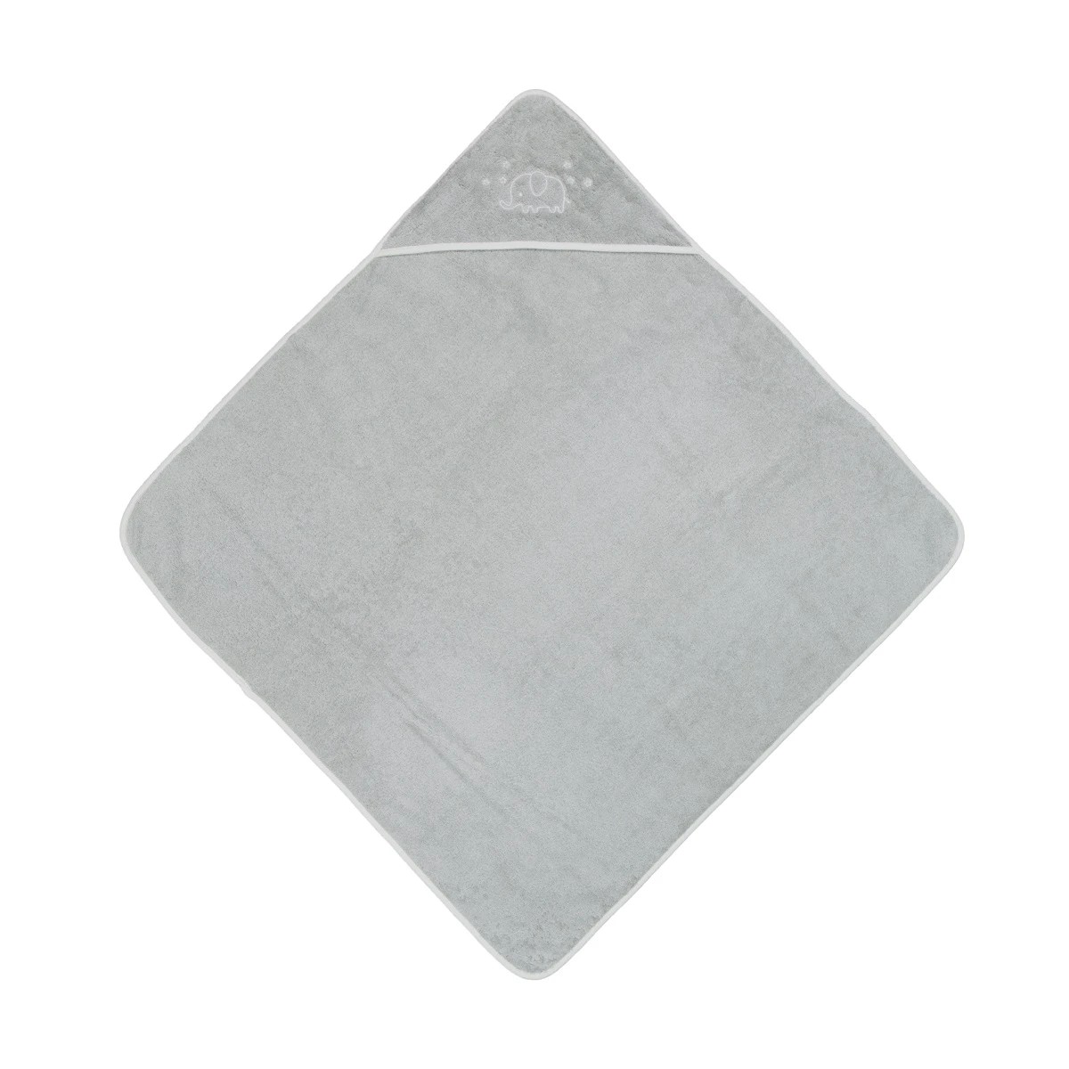 1 Cotton Hooded Towel - Elephant, 1 of 5