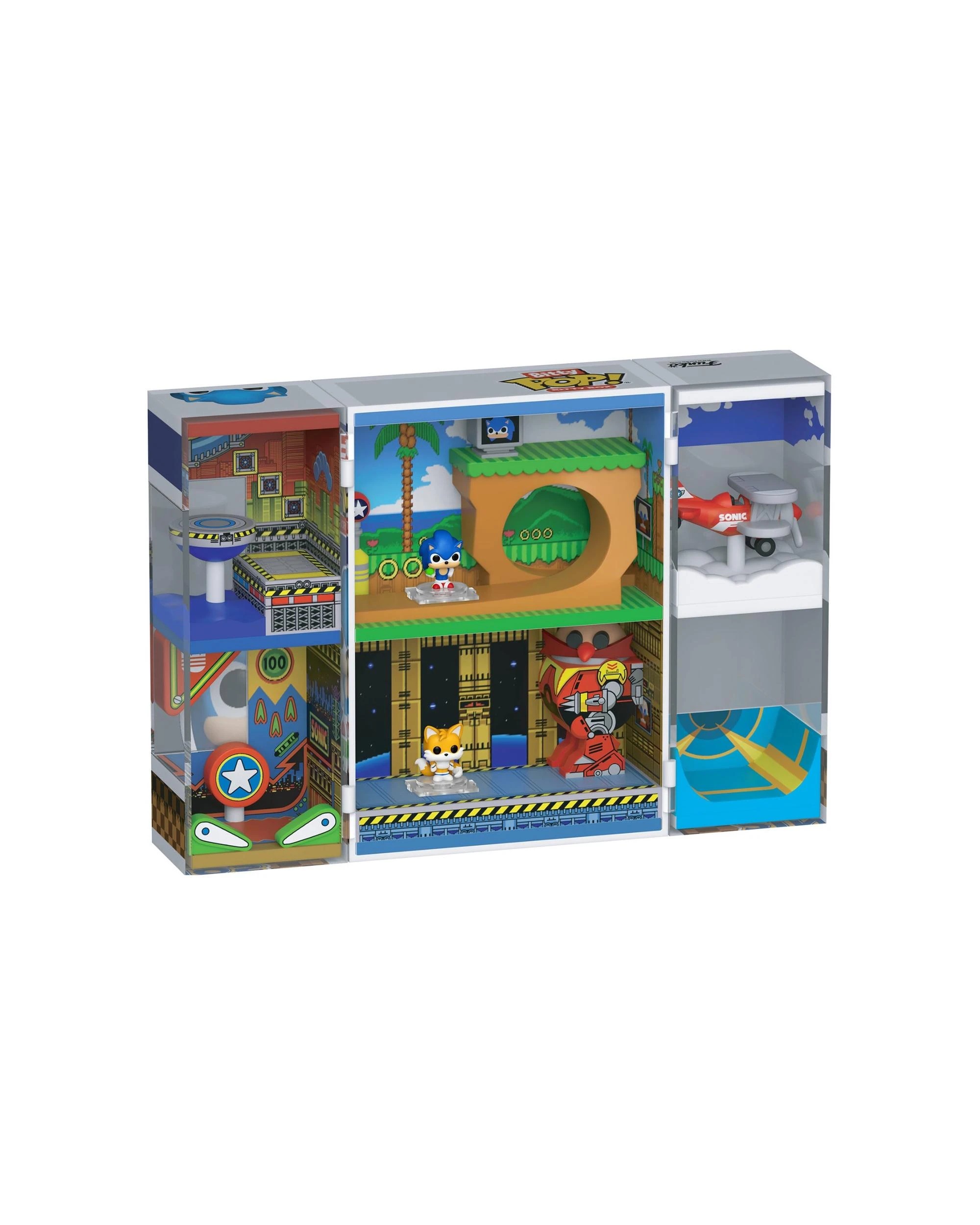 2 Sonic the Hedgehog Sonic 2 Diorama Set Bitty POP! Bitty Box Funko POP! Vinyl, 2 of 7