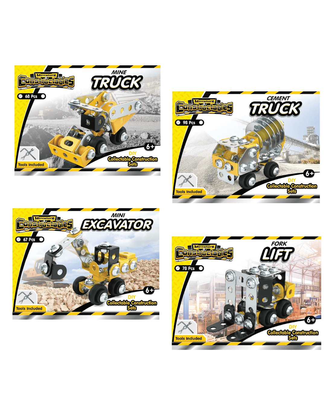 Construct-it Constructables Yellow Pack - Kmart