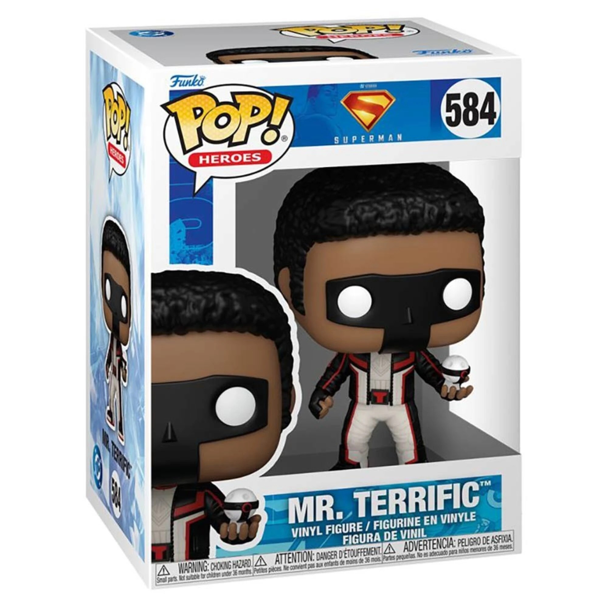2 DC Comics - Superman - Mr Terrific Pop! Vinyl Figure, 2 of 2