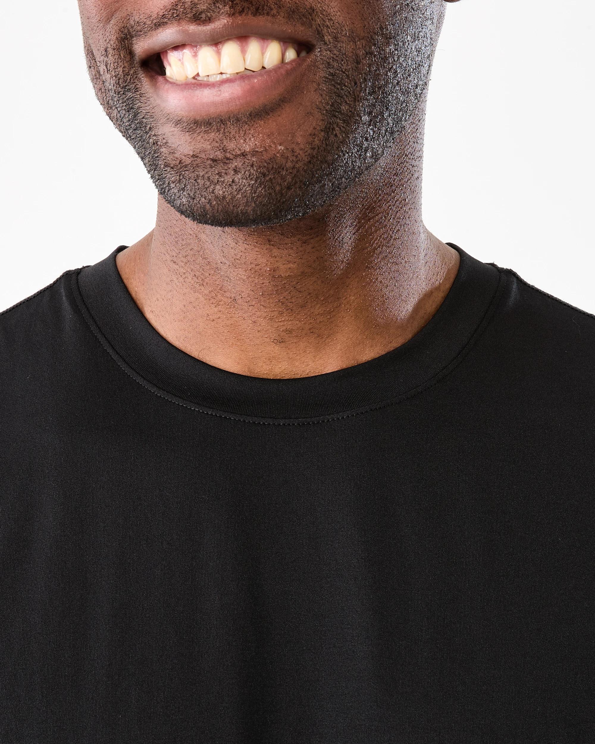 5 Active Mens Training Oversized Muscle BLACK, 5 of 7