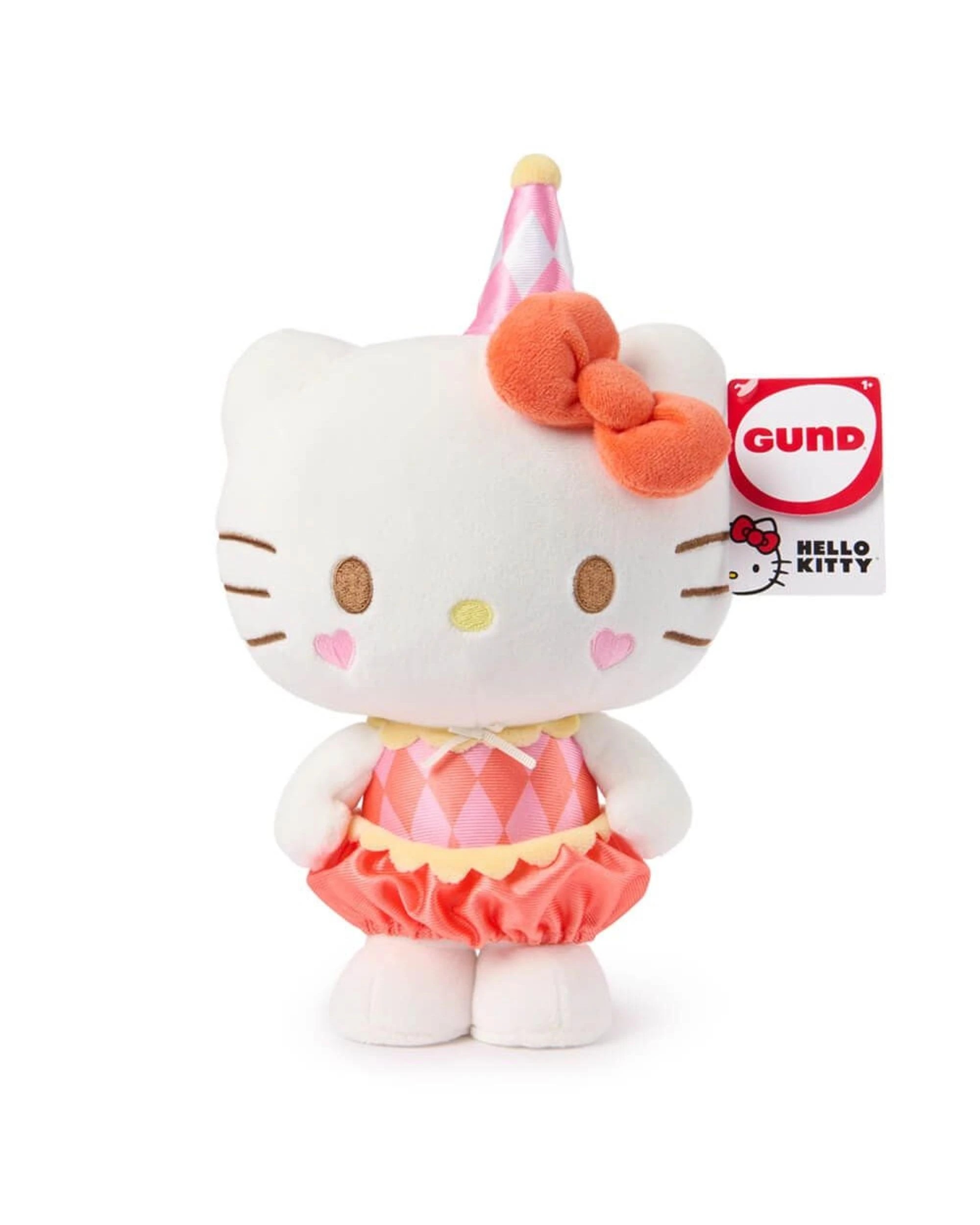 1 Gund Sanrio Hello Kitty and Friends Hello Kitty Circus Acrobat Large Plush, 1 of 5