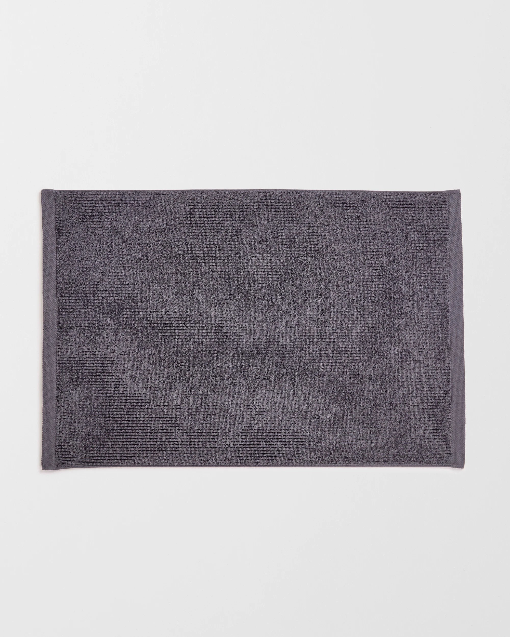 1 Target Australian Cotton Ribbed Bath Mat - Piper
 - Grey, 1 of 1