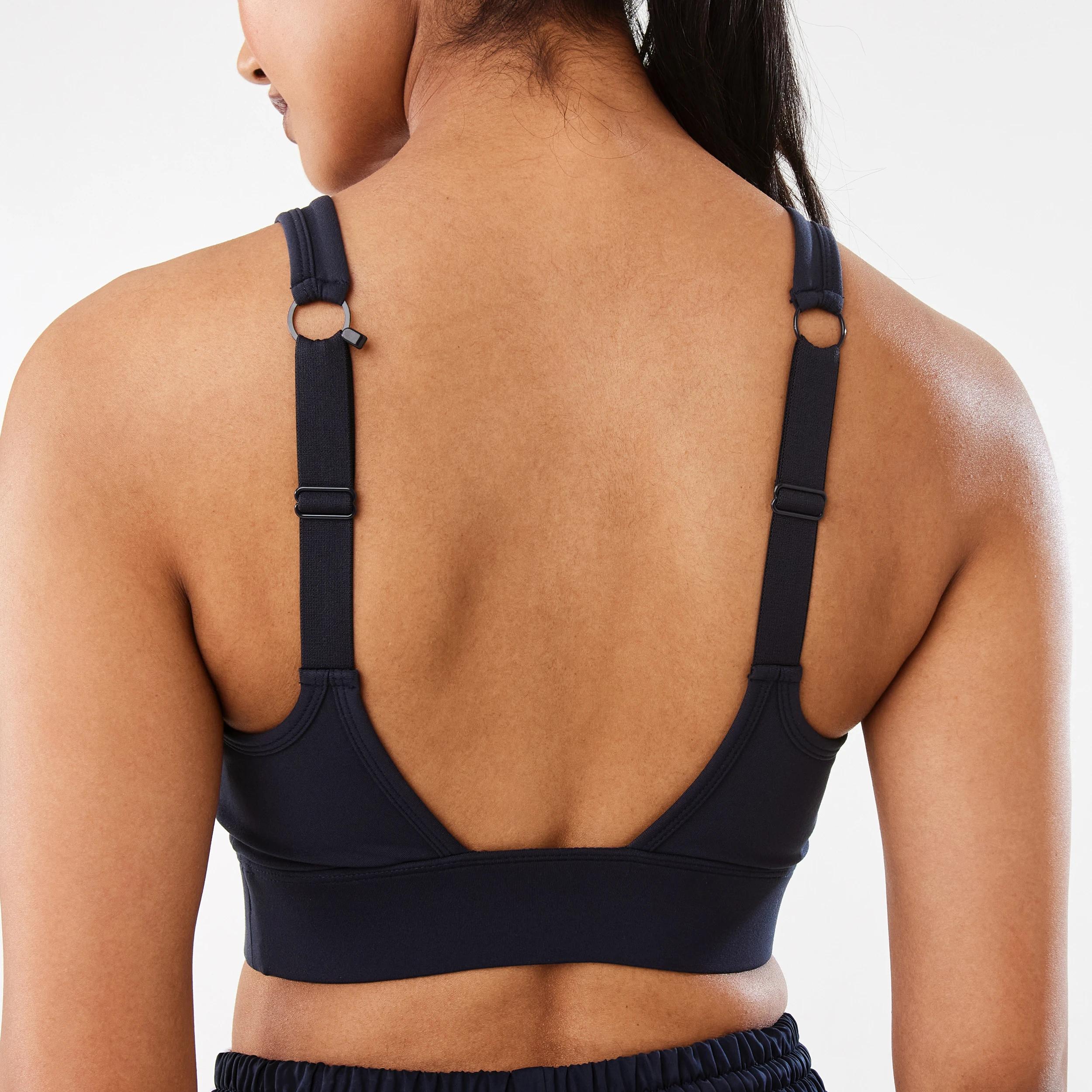 9 Active Womens Performance Crop Top SHADE NAVY, 9 of 9