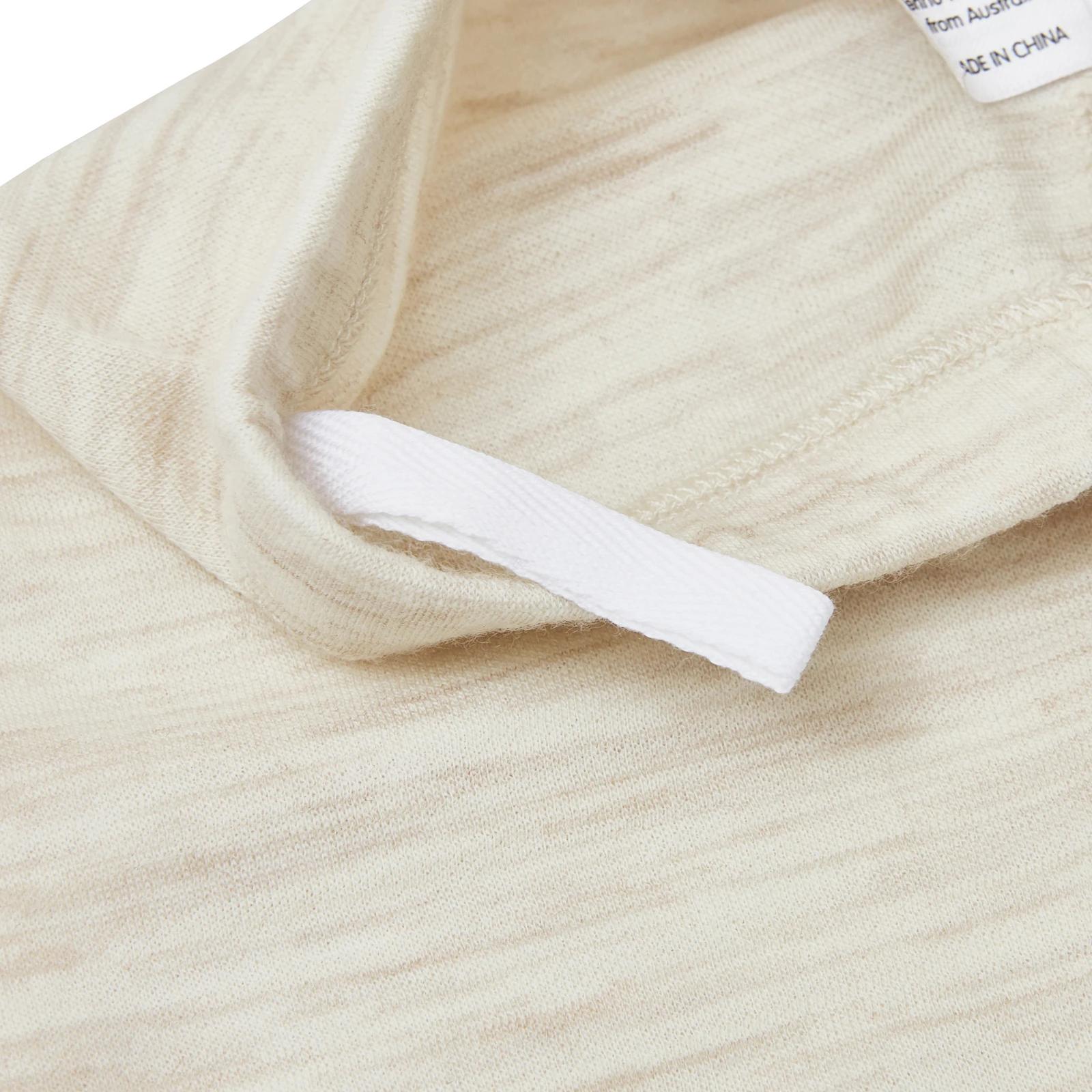 7 Merino Baby Australian Merino Wool Merino Pant- Cream Marle CREAM MARLE, 7 of 7