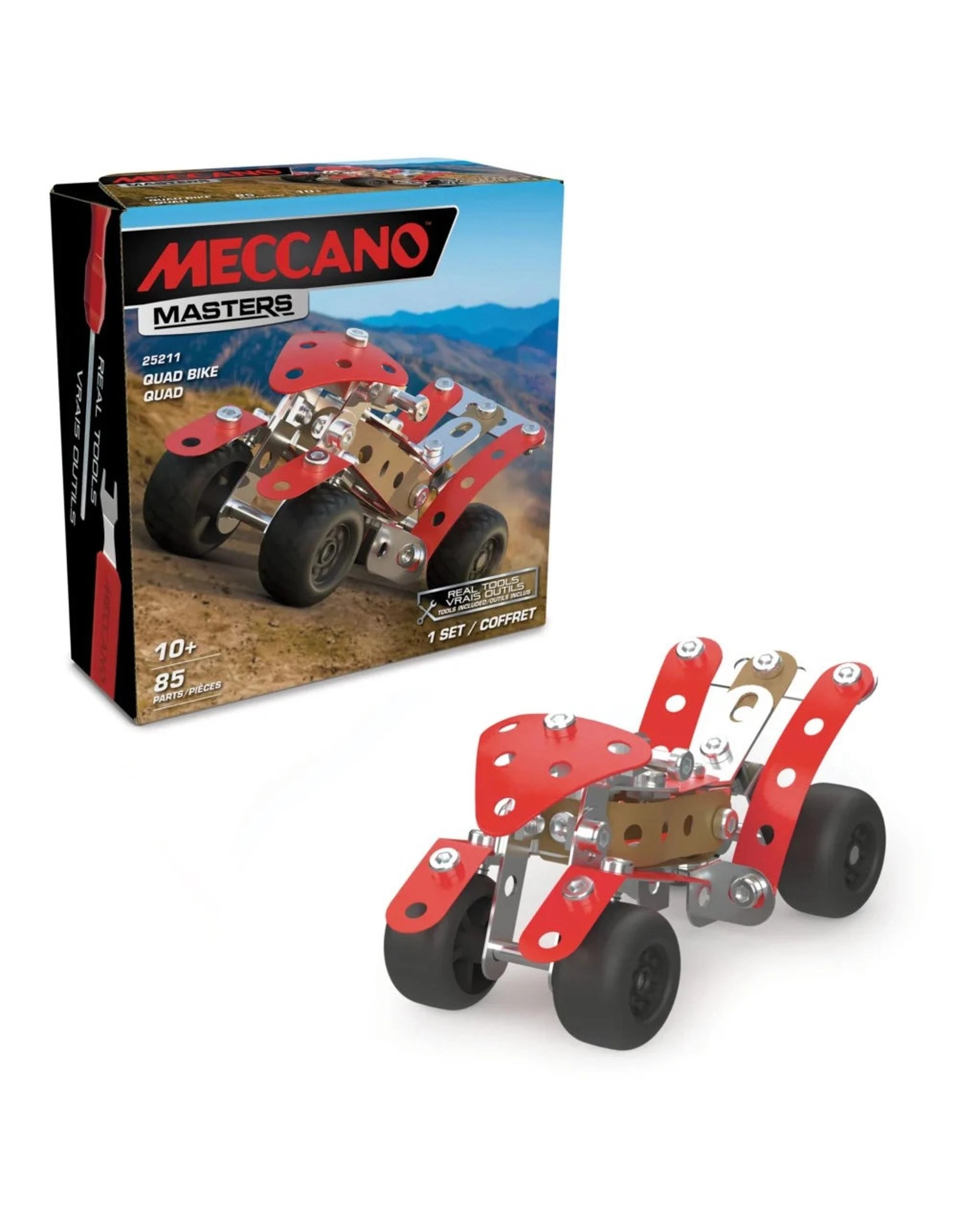 1 Meccano Masters Quad Bike Building Kit, 1 of 9
