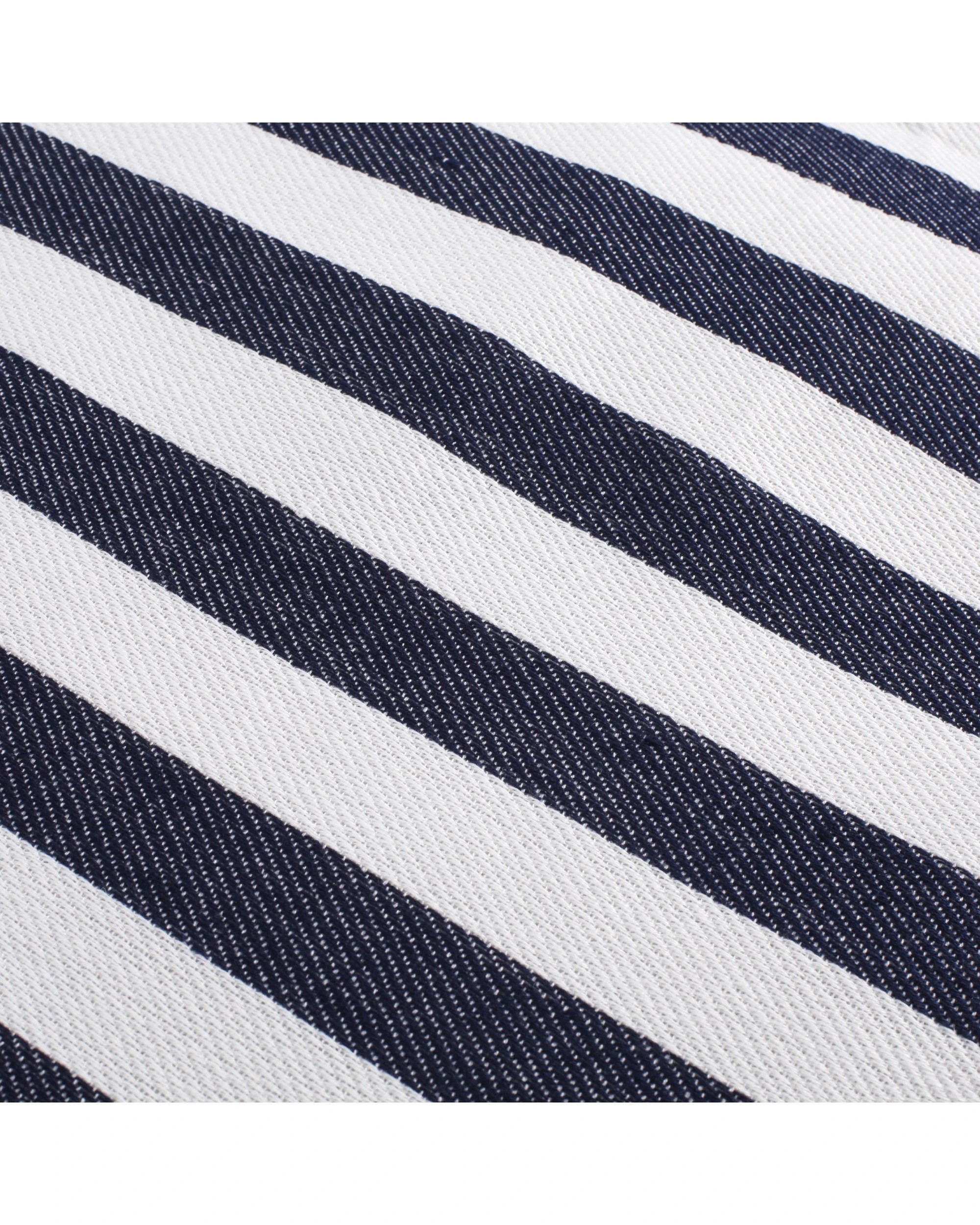 3 Sherwood Home Striped Picnic Blanket 200x150cm - Blue and White, 3 of 5