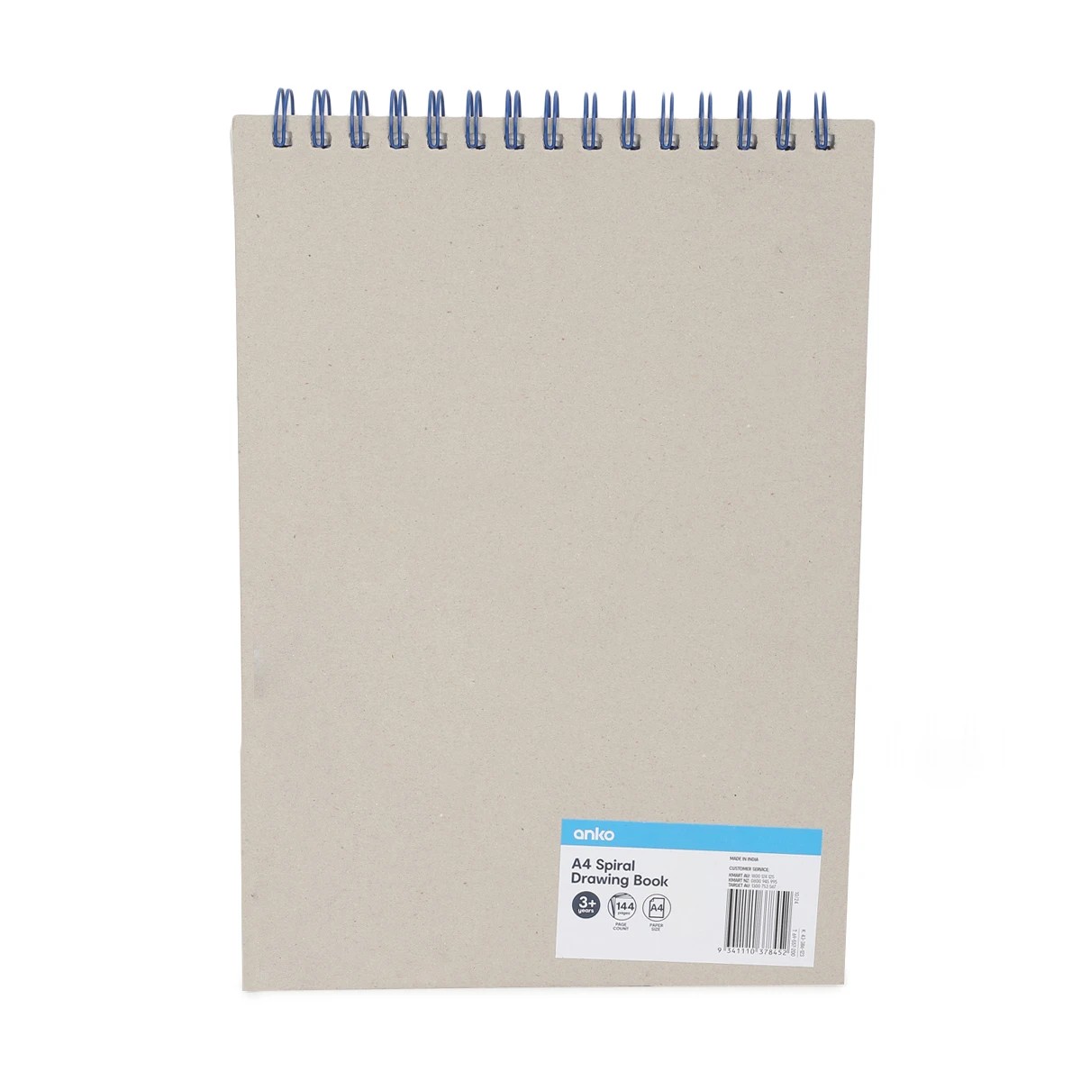 6 A4 Spiral Drawing Book - Time to Explore, 6 of 6