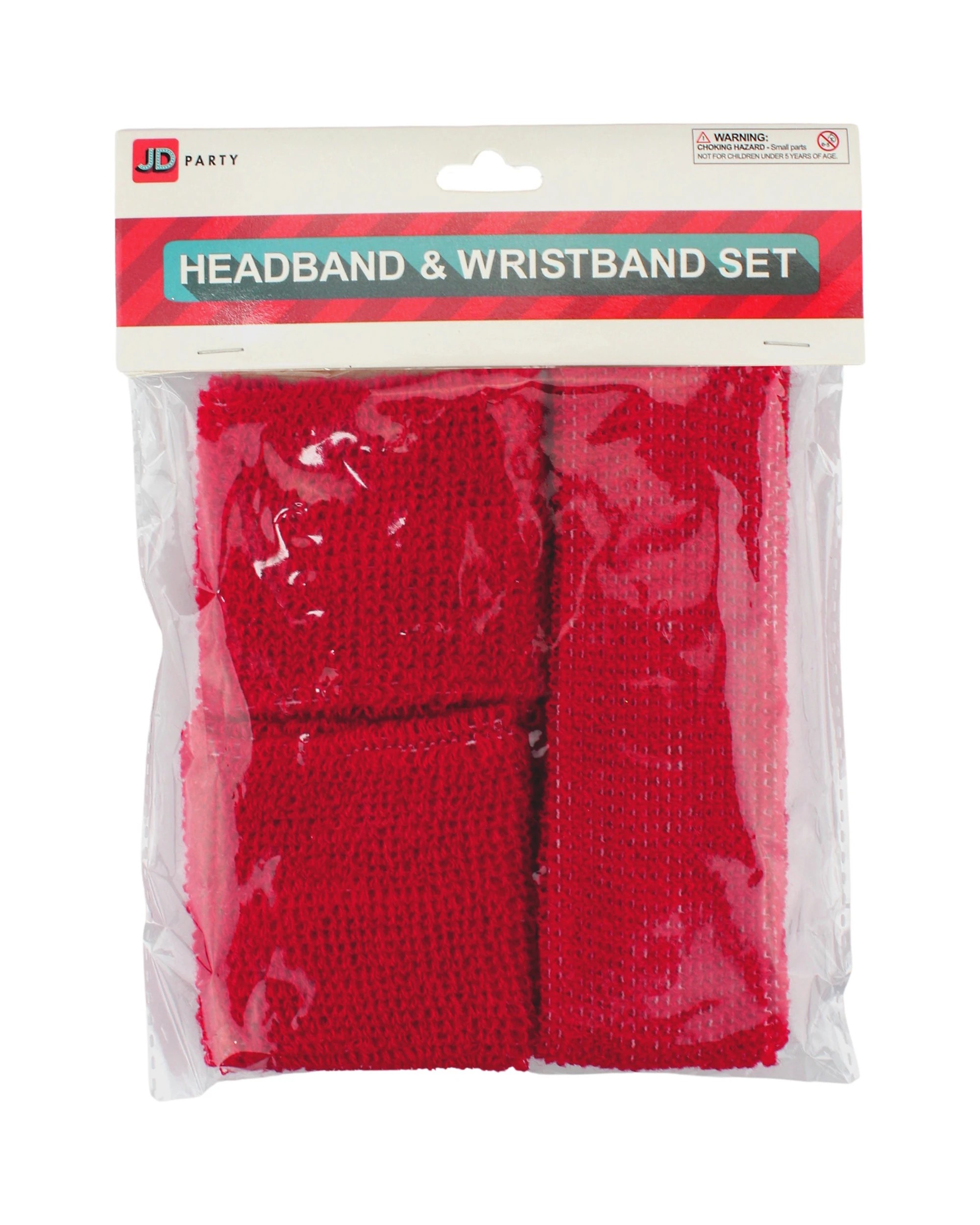 1 Partyrama Red Sweatband Set, 1 of 1