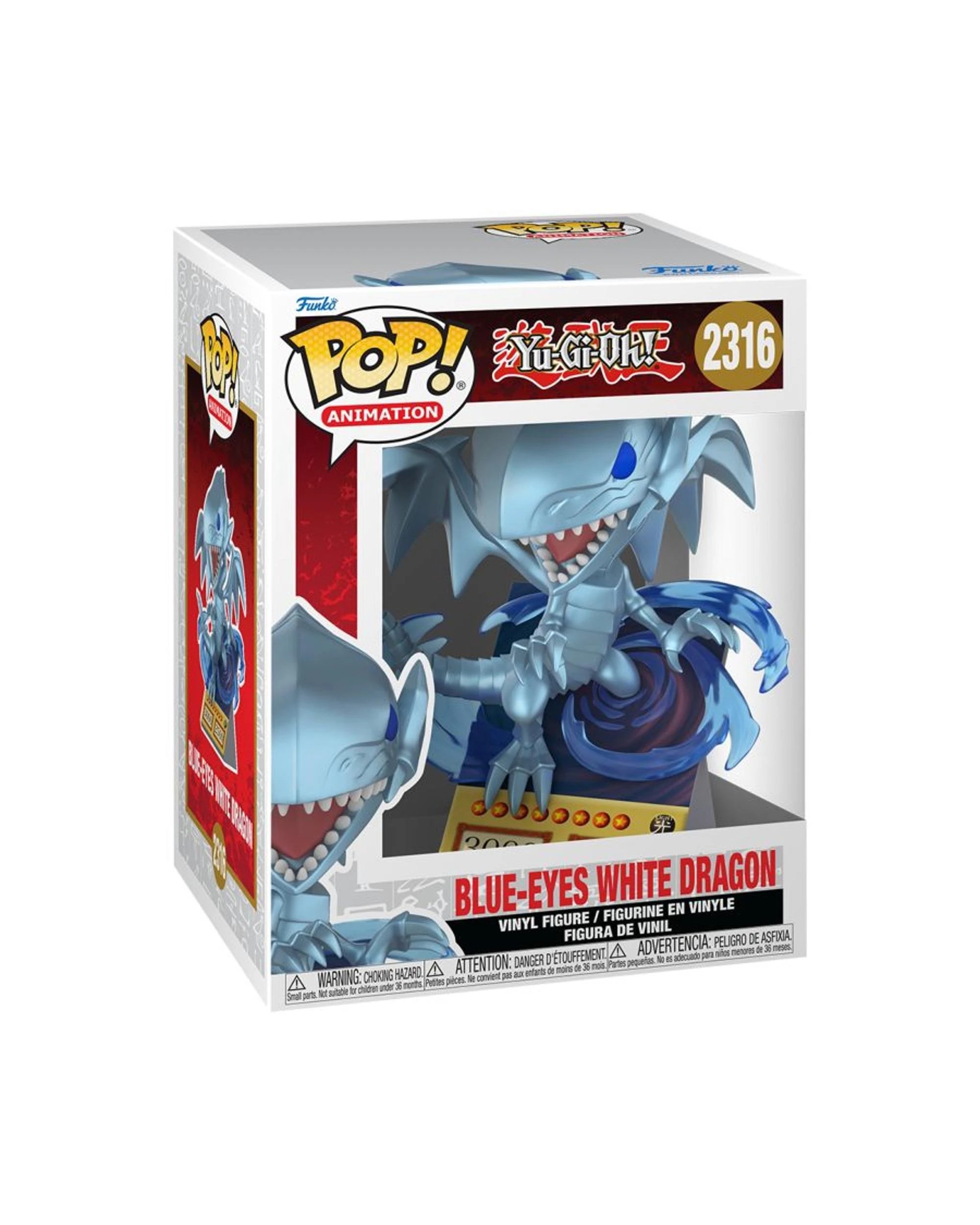 3 Yu-Gi-Oh Blue Eyes White Dragon Funko POP! Premium, 3 of 3