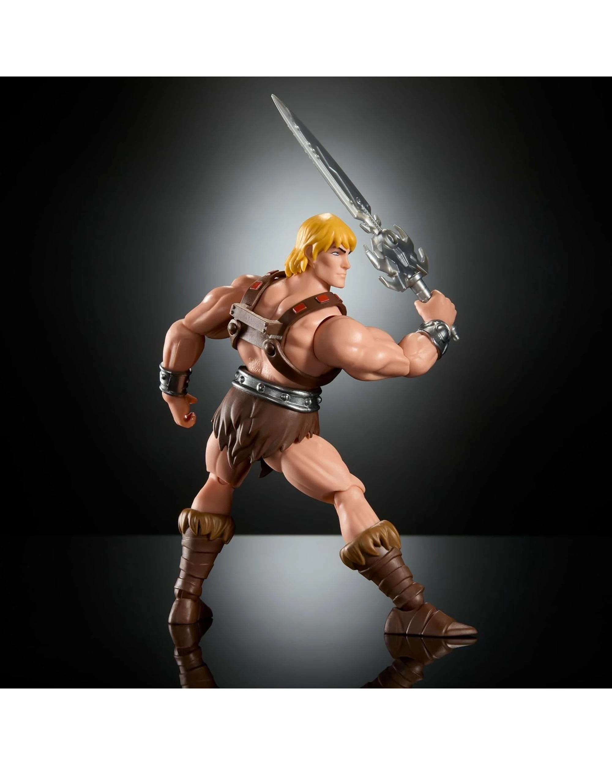 6 He-Man and the Masters of the Universe Origins Cartoon Collection 200X He-Man 5.5 inch Action Figure, 6 of 6