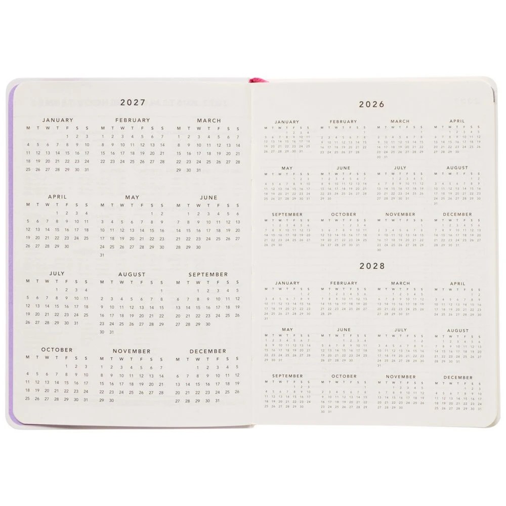 3 Officeworks A6 Soft Cover Diary Week To View 2027, 3 of 7