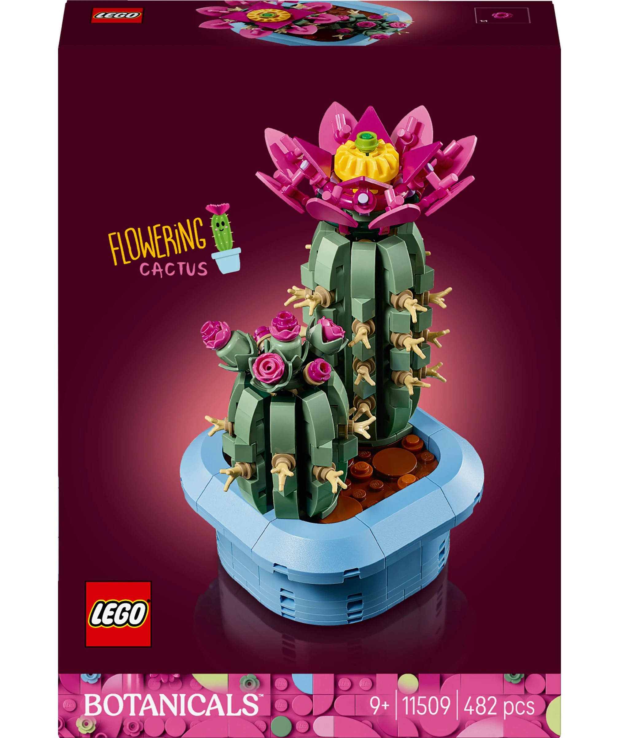 1 LEGO Botanicals Flowering Cactus 11509, 1 of 10