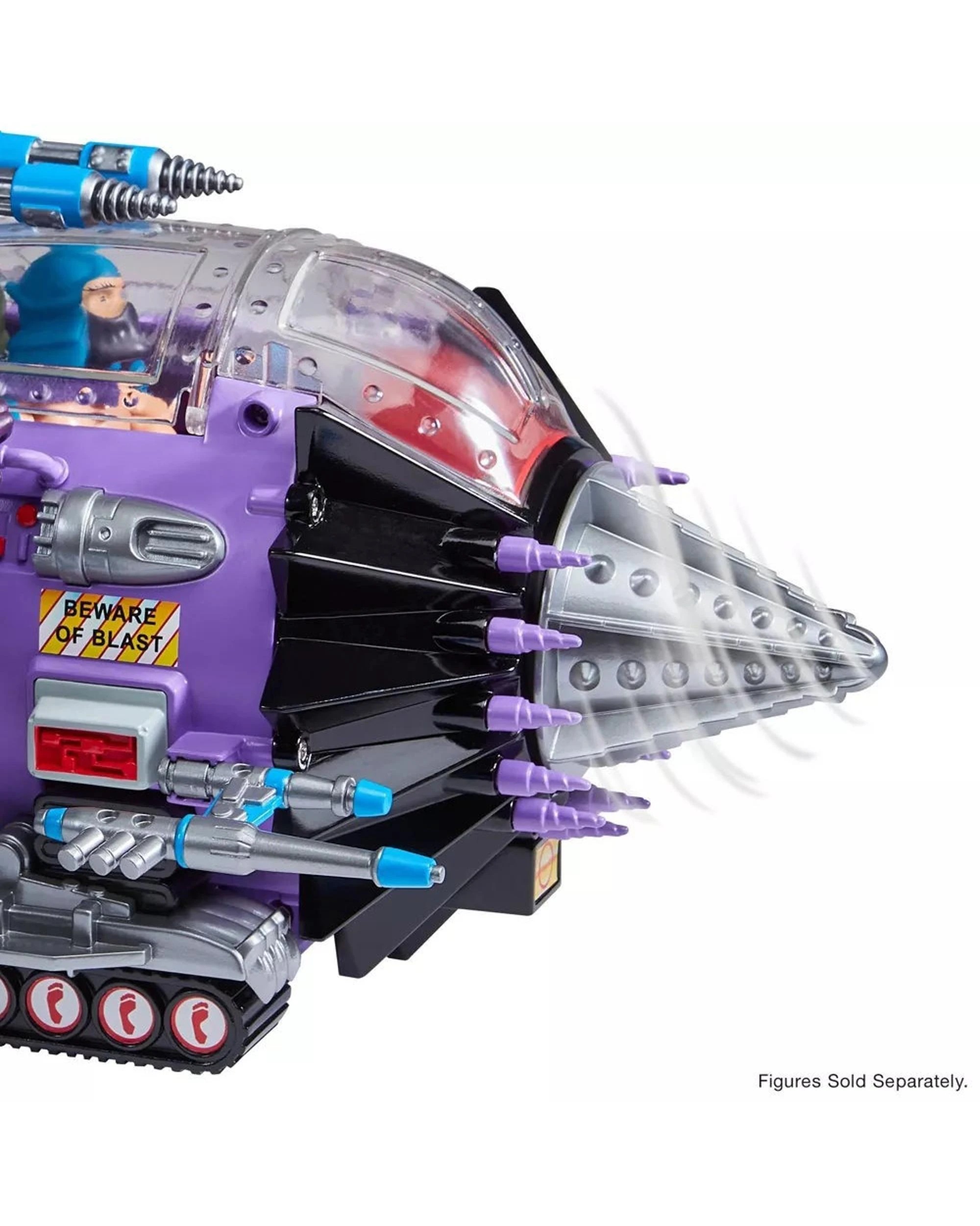 4 Teenage Mutant Ninja Turtles Classic Mutant Module Vehicle Playset, 4 of 7