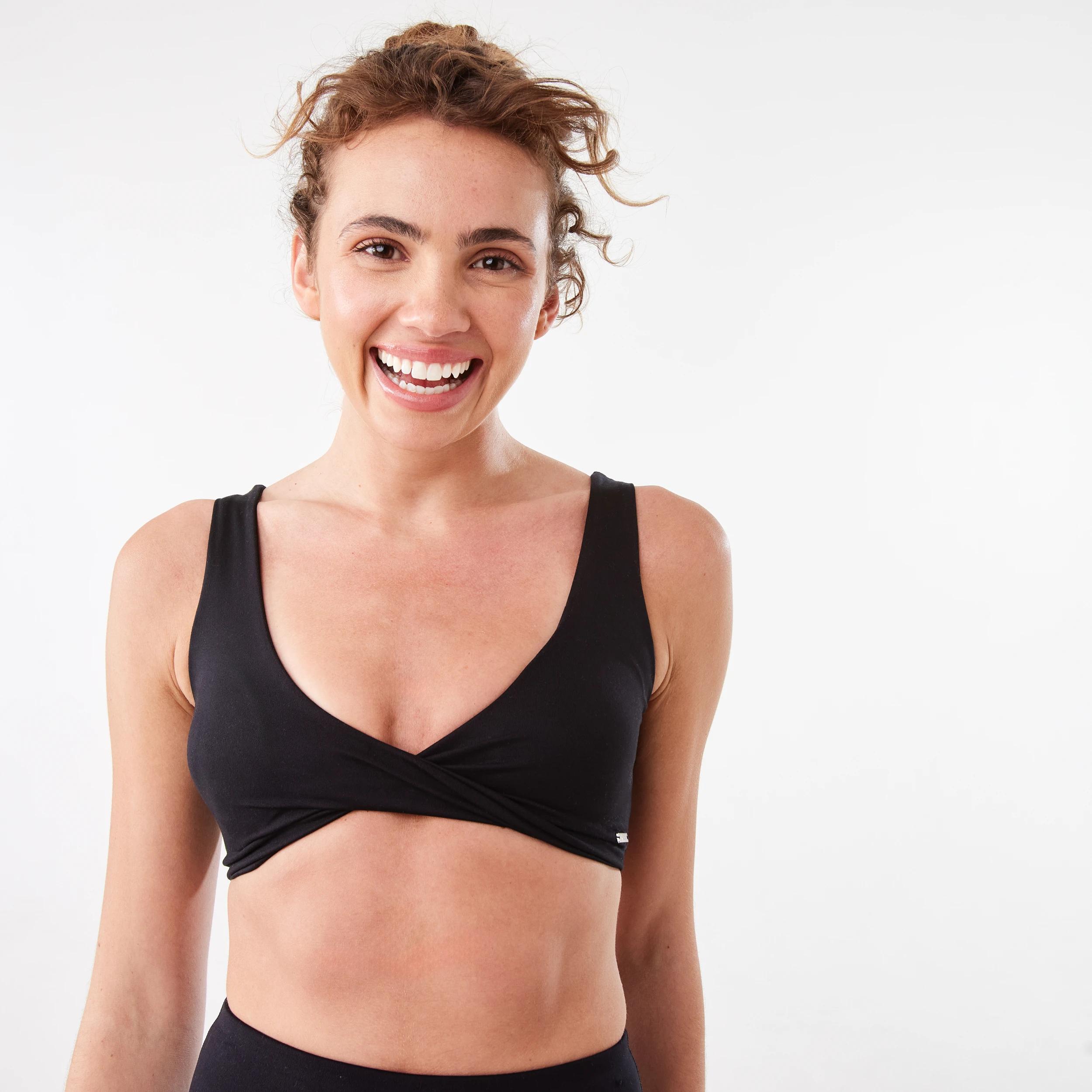 5 Everlast Womens Twist Front Crop Top BLACK, 5 of 9