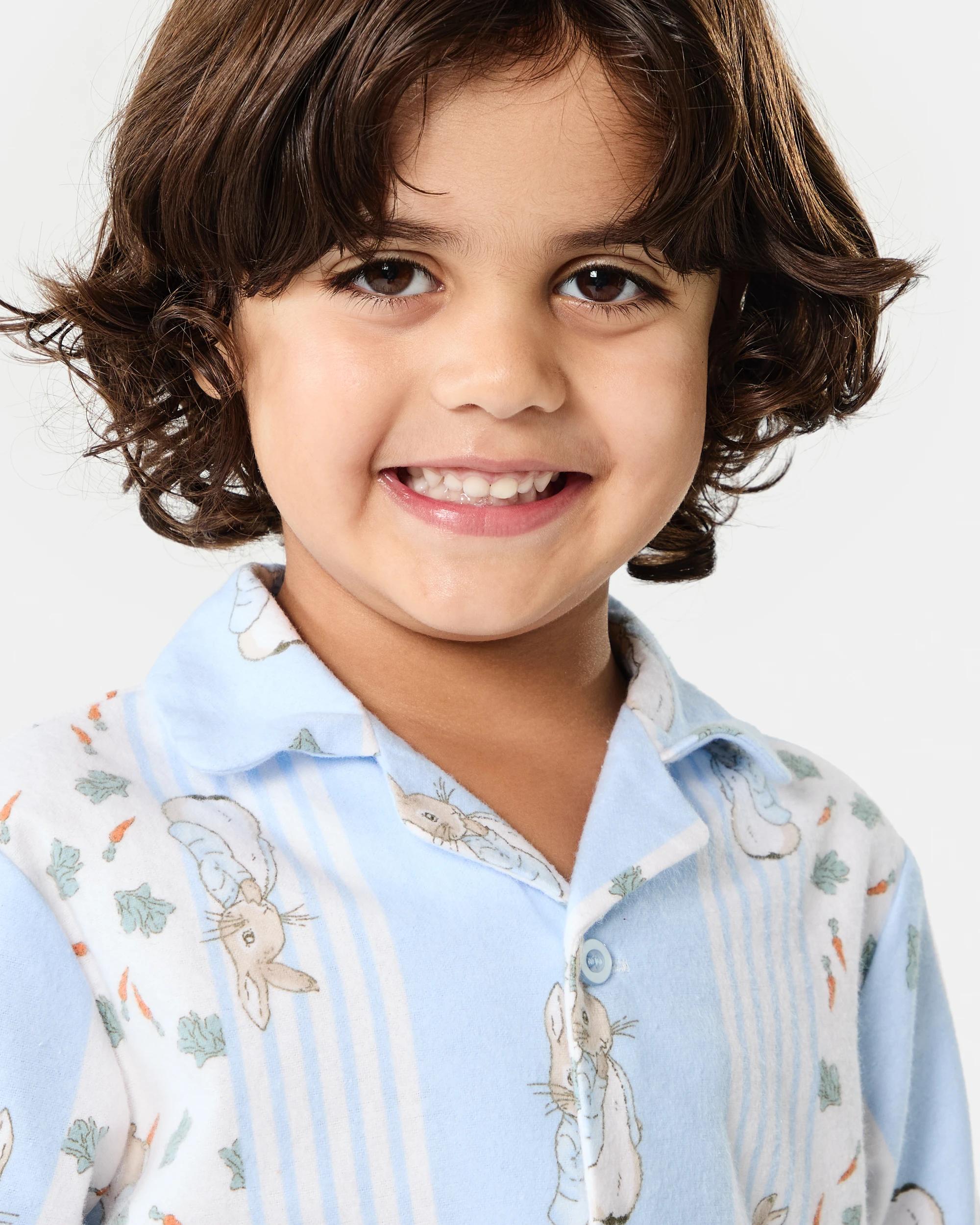 3 Peter Rabbit License Flannel Pyjama Set P Rabbit, 3 of 8