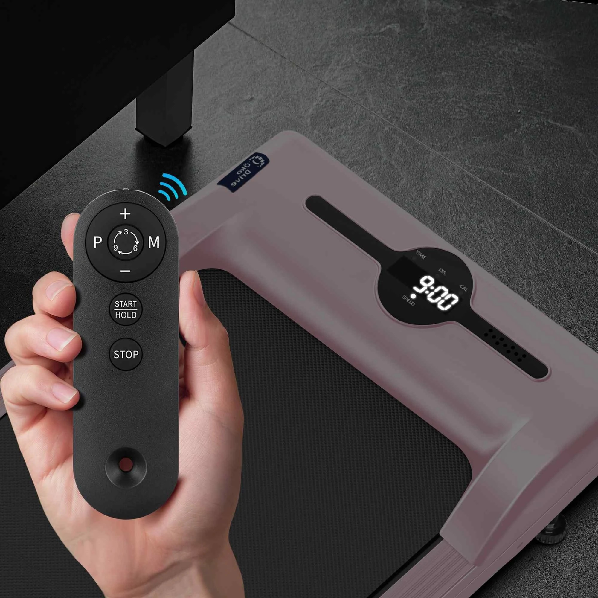 7 Black Lord Treadmill Electric Walking Pad Foldable Fitness Machine - Pink, 7 of 10