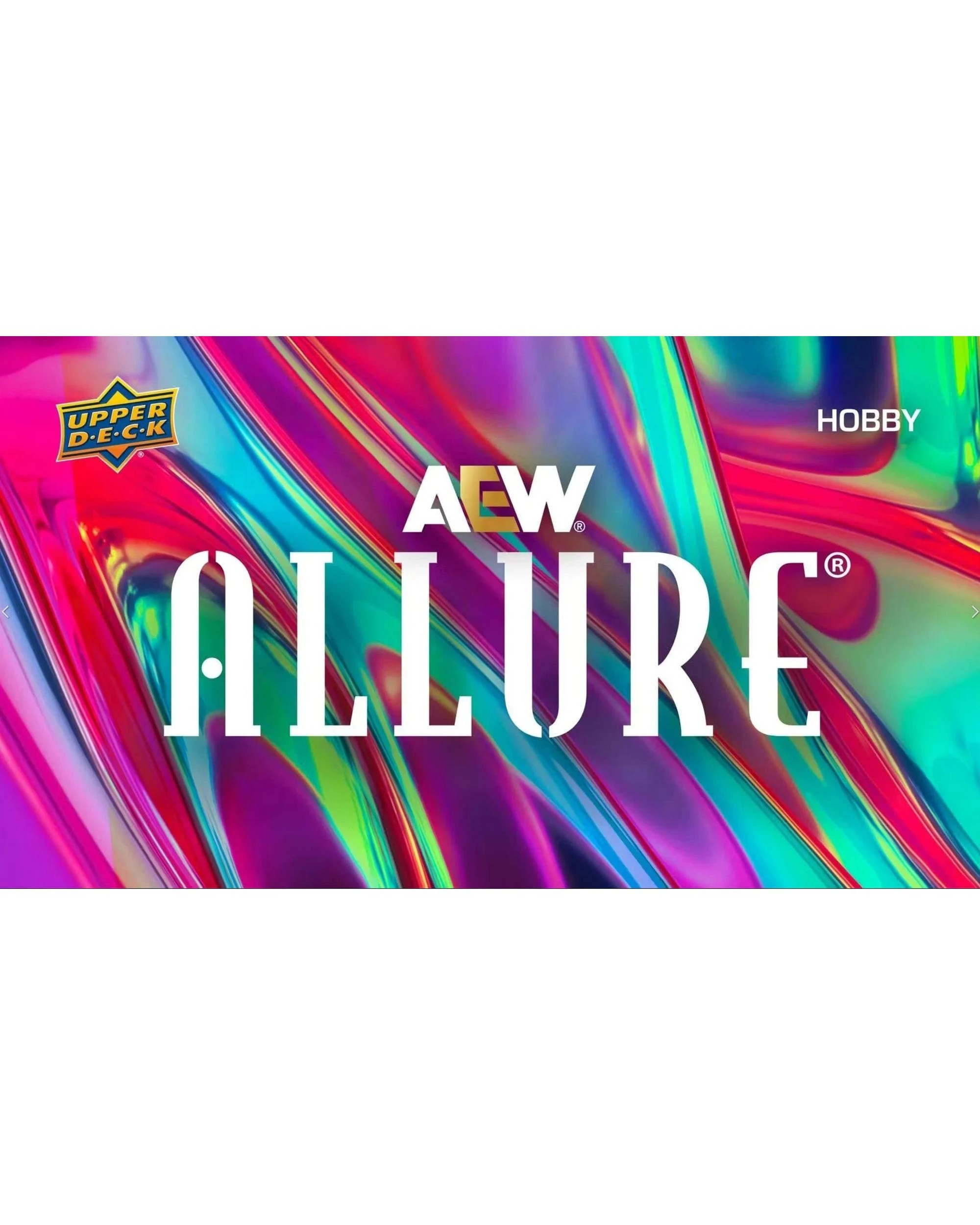 3 Upper Deck 2026 AEW Allure Wrestling Hobby Box, 3 of 8