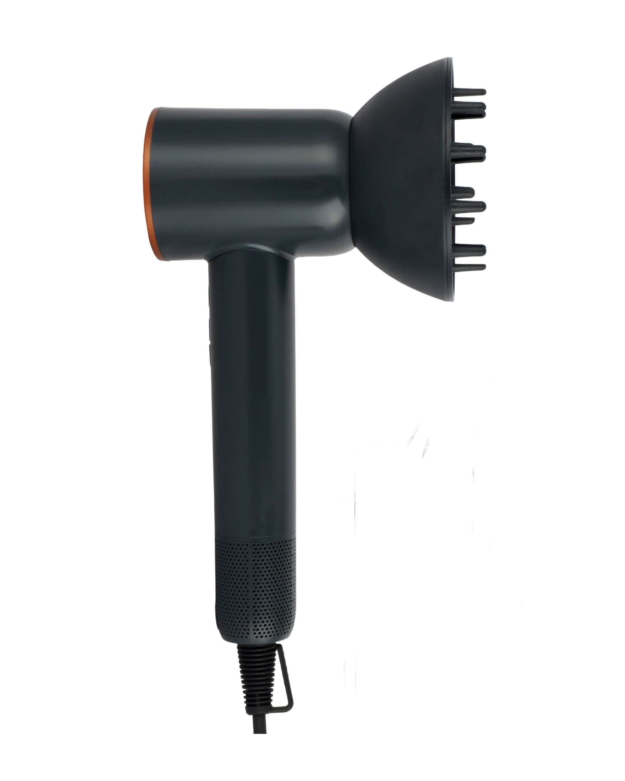 3 TODO 1600W Hair Dryer 110,000 RPM High Speed 3 Speed 4 Temperature - Grey, 3 of 8