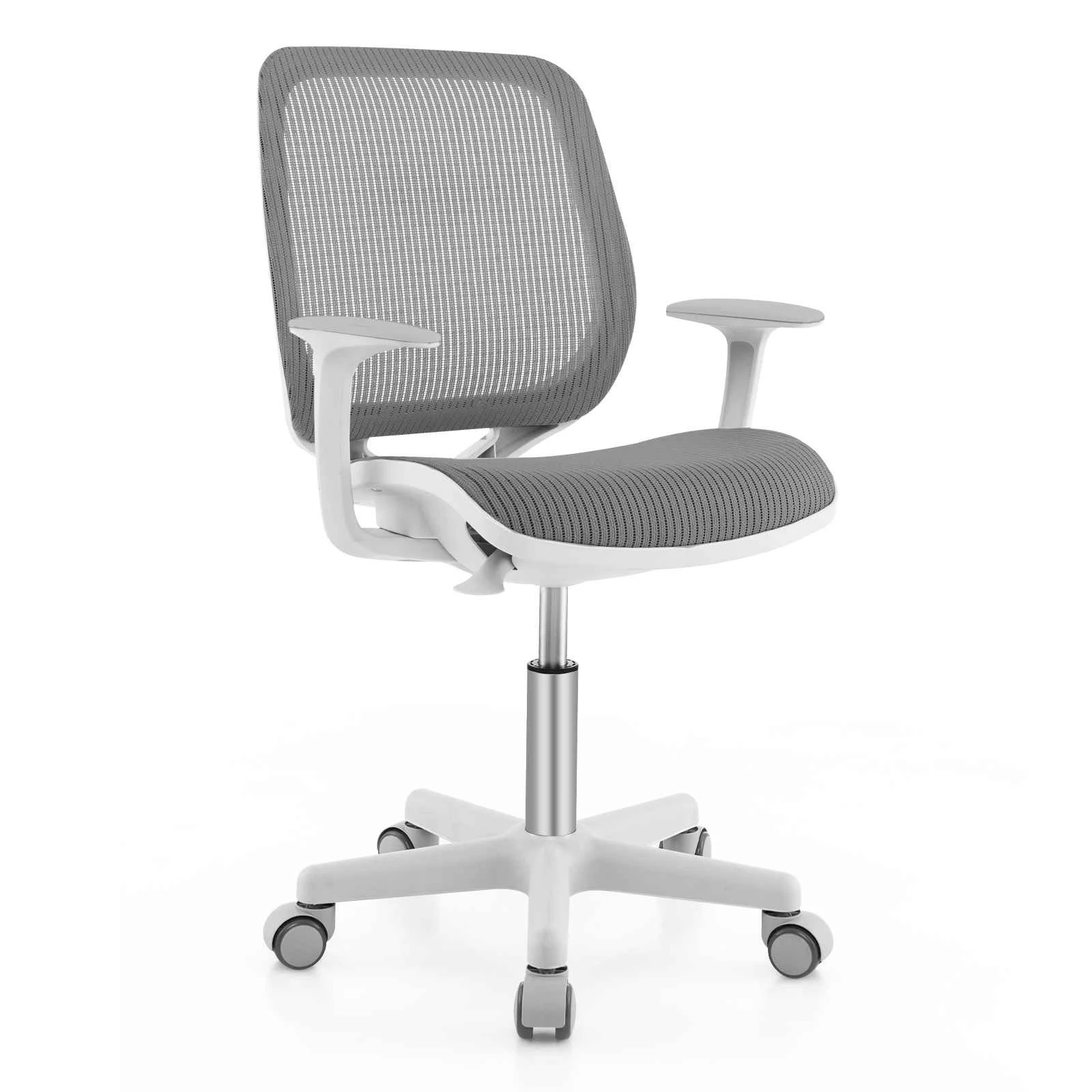 Costway Kids Desk Chair Swivel Mesh Computer Chair Study Chair w ...
