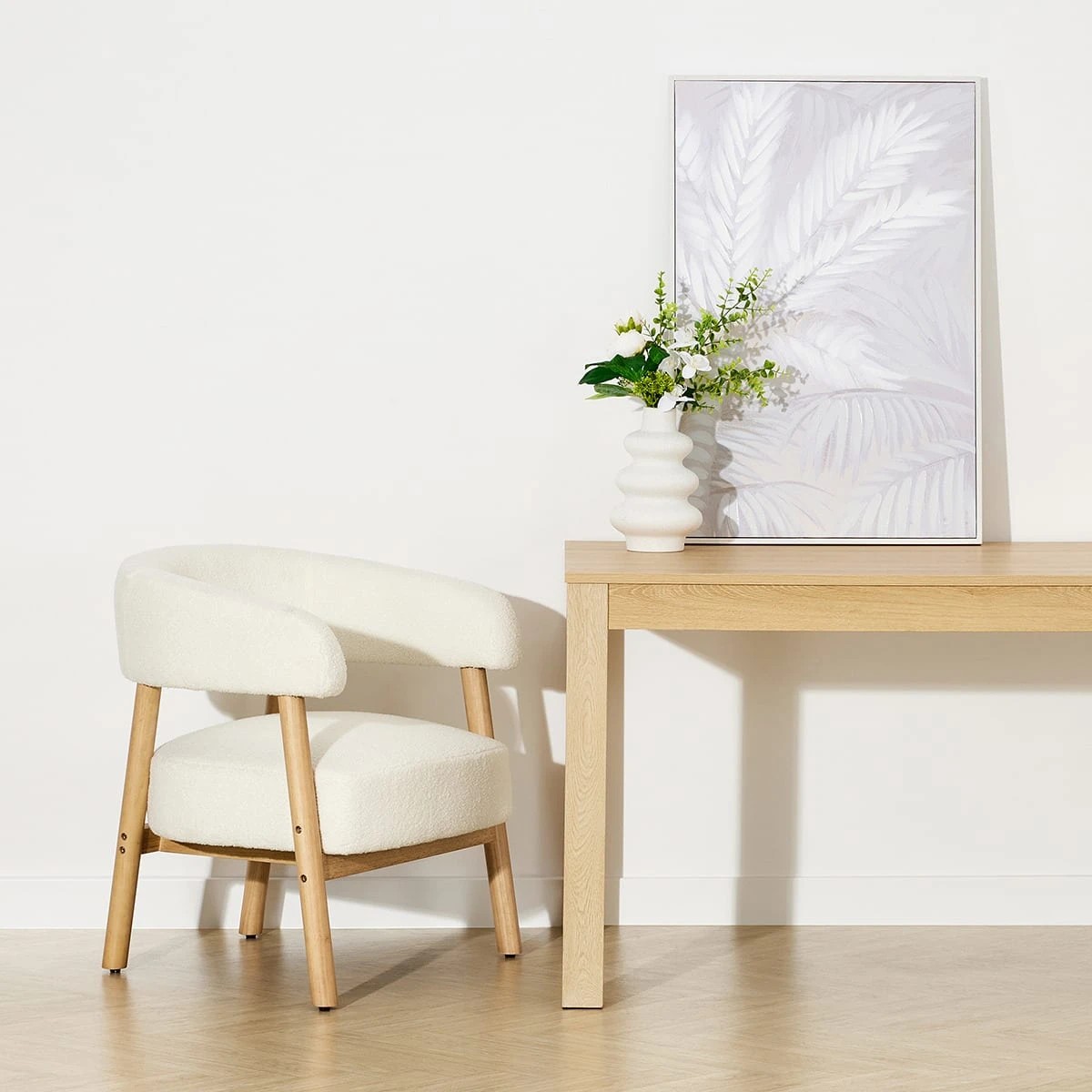 9 Cora Boucle Lounge Chair, 9 of 9