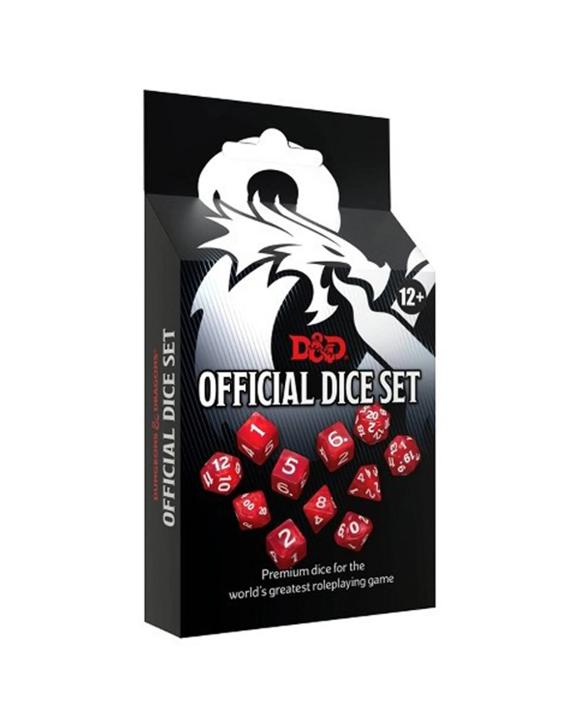Dungeons and Dragons Official Dice Set