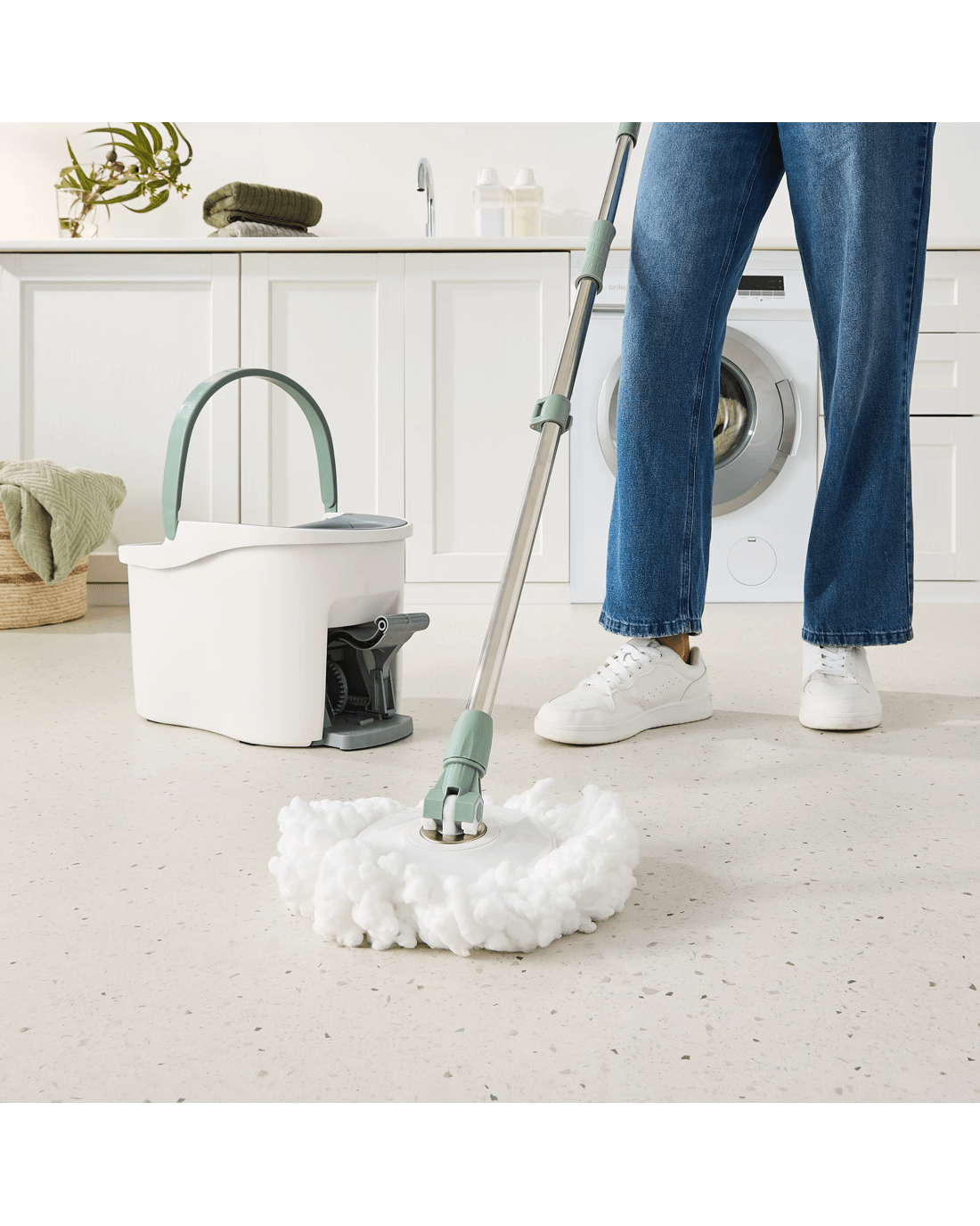 1 Spin and Pedal Mop Set, 1 of 10